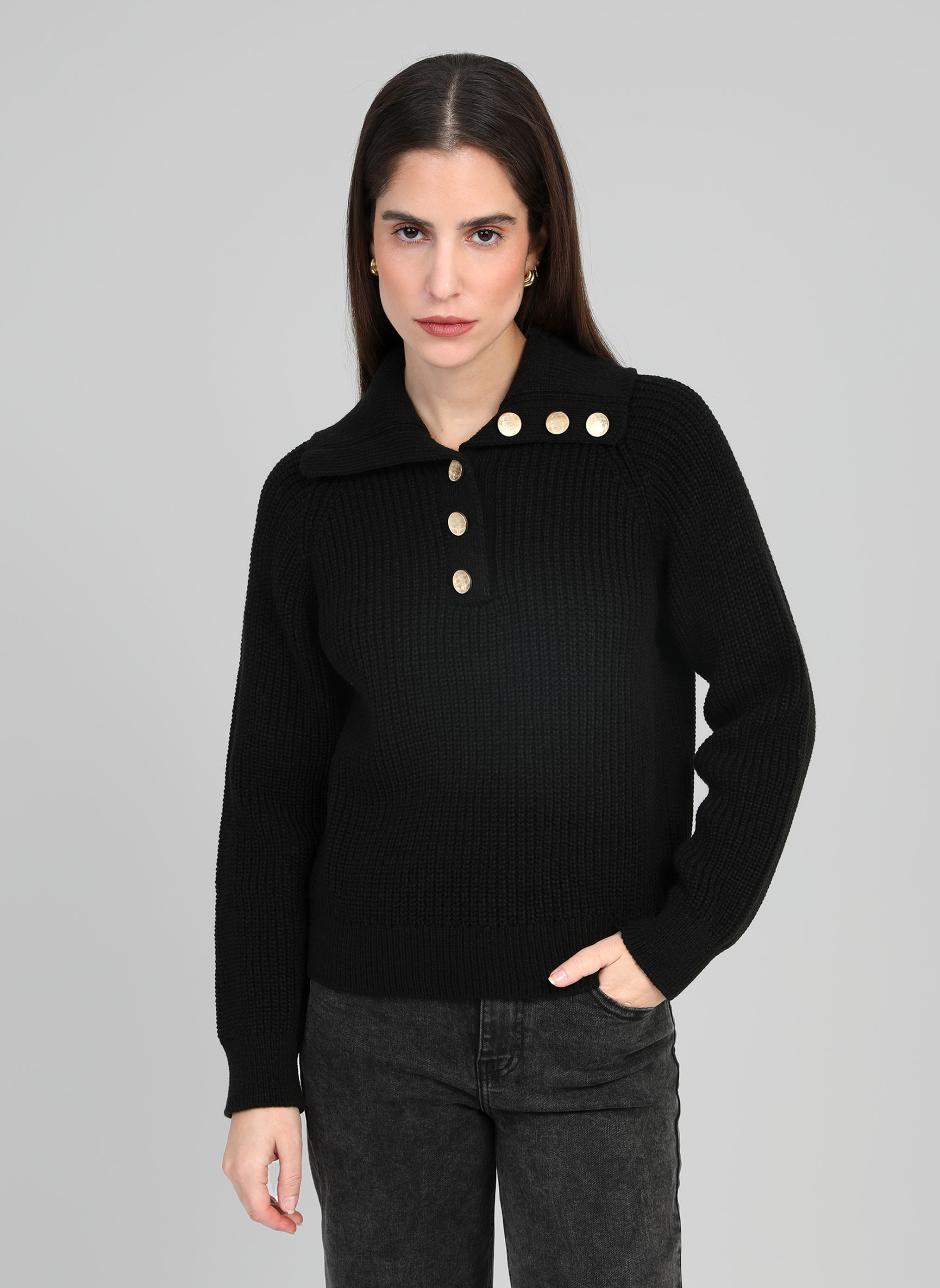 PULL VENISE noir