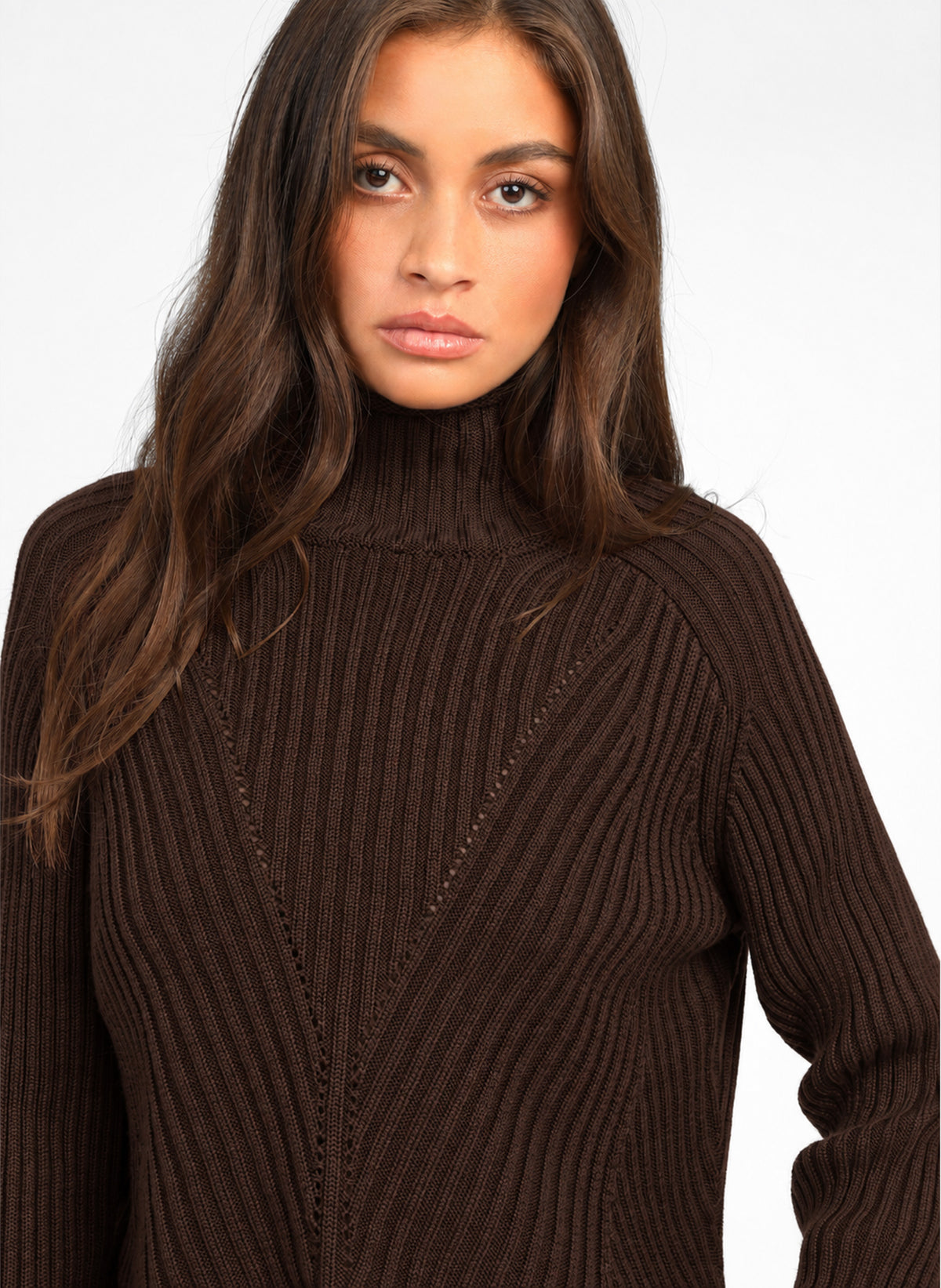 PULL VERTIGO marron