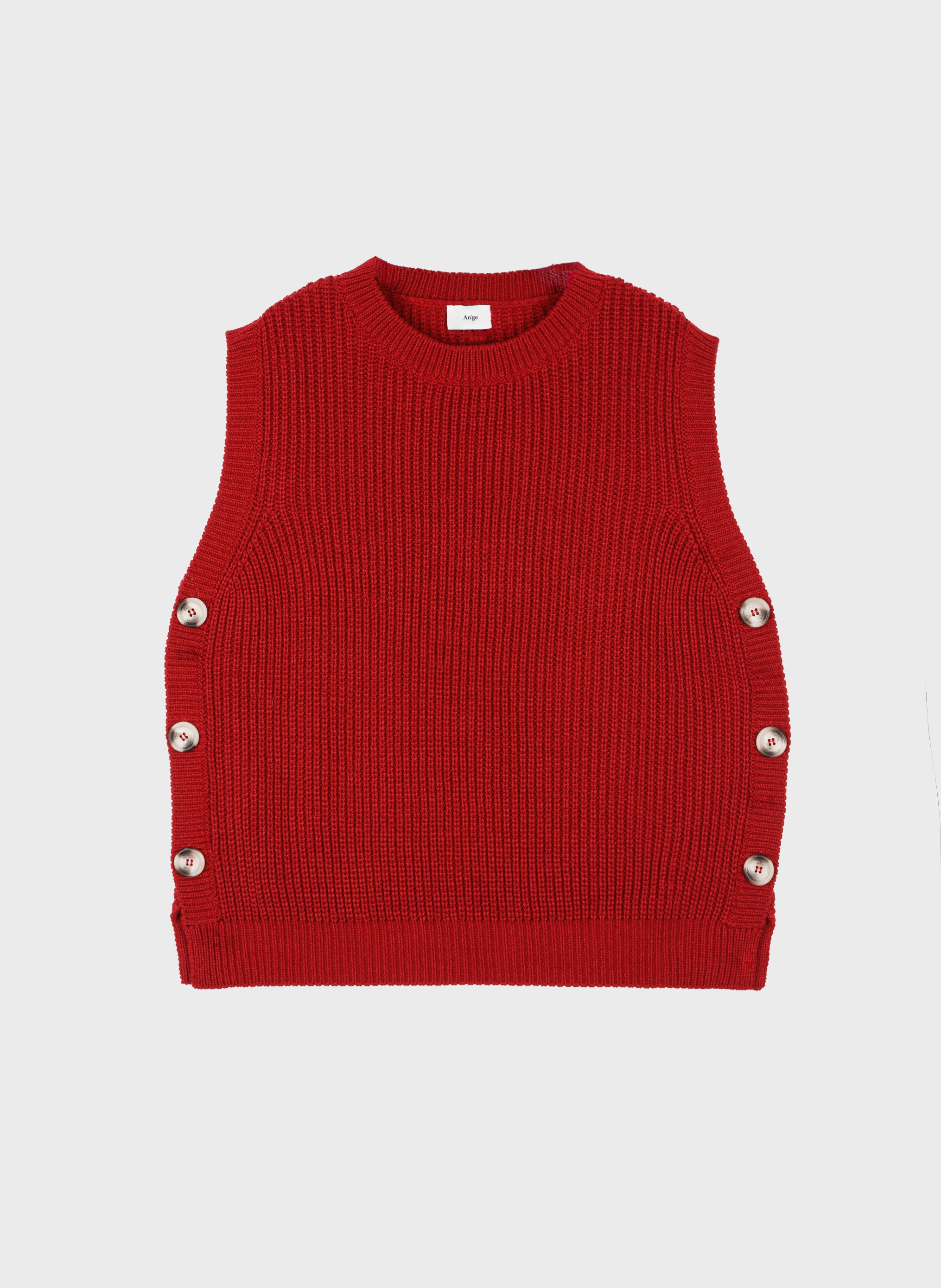 PULL VIVIENNE rouge