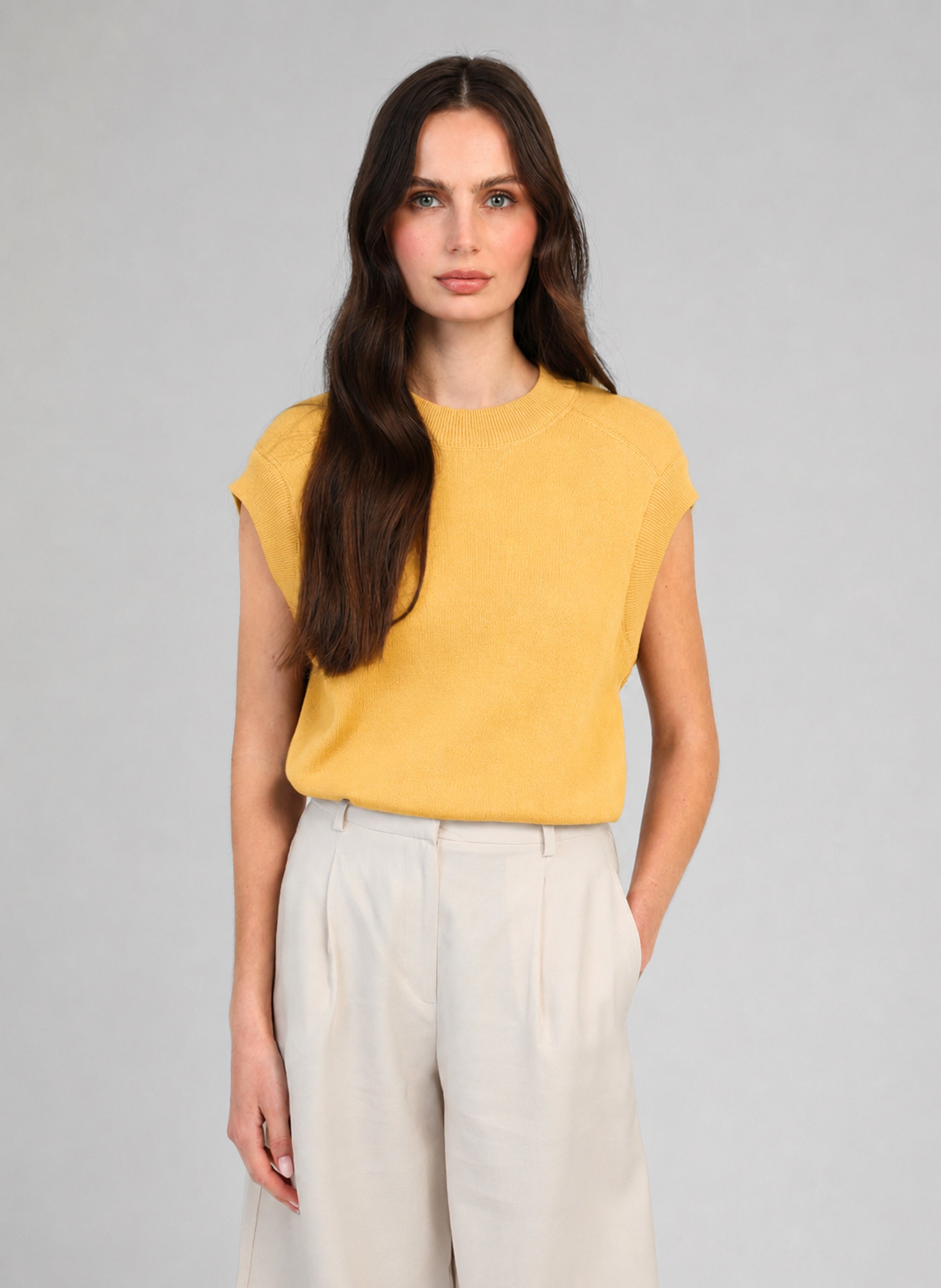 PULL VIZTY paille