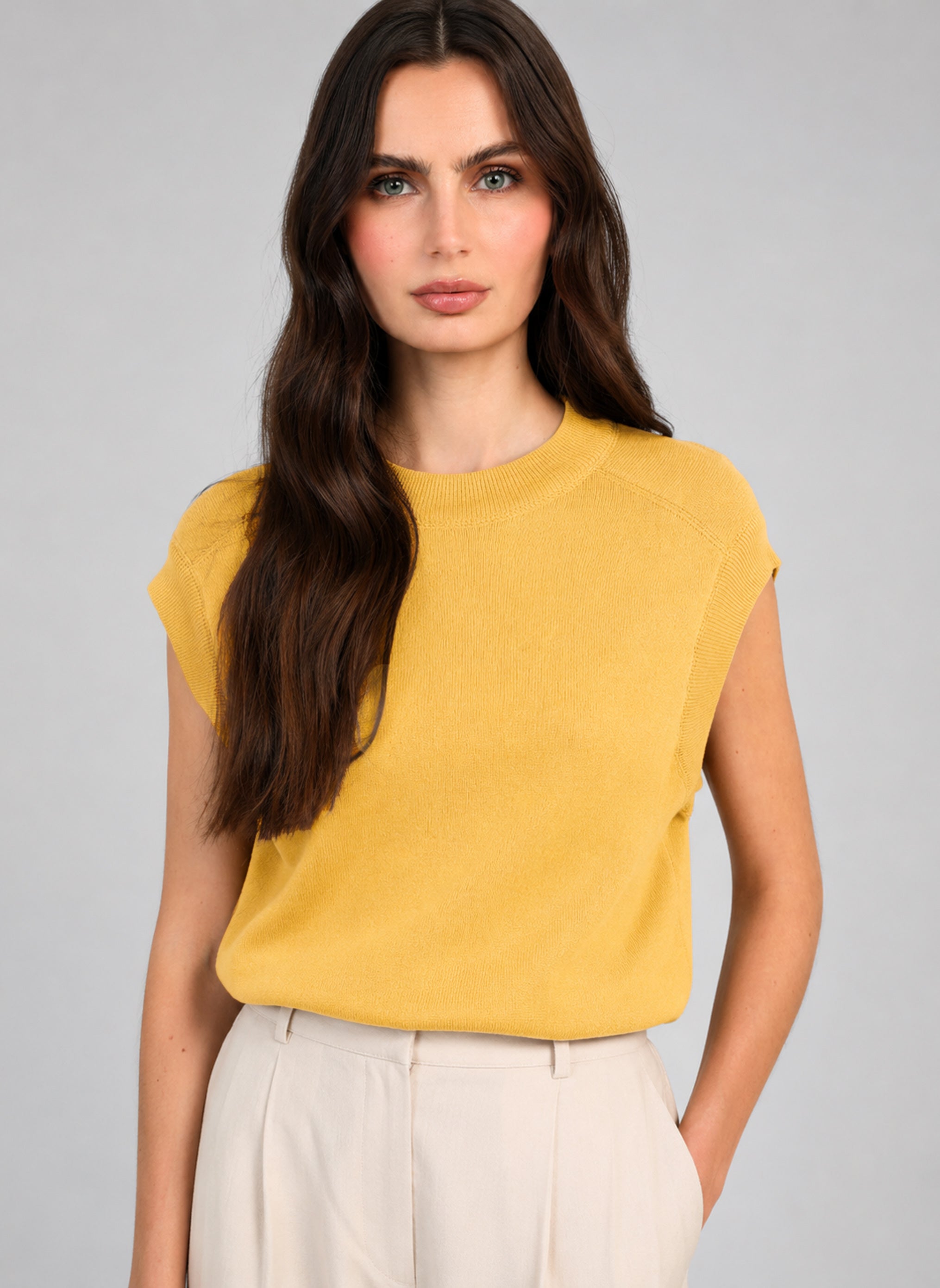 PULL VIZTY paille