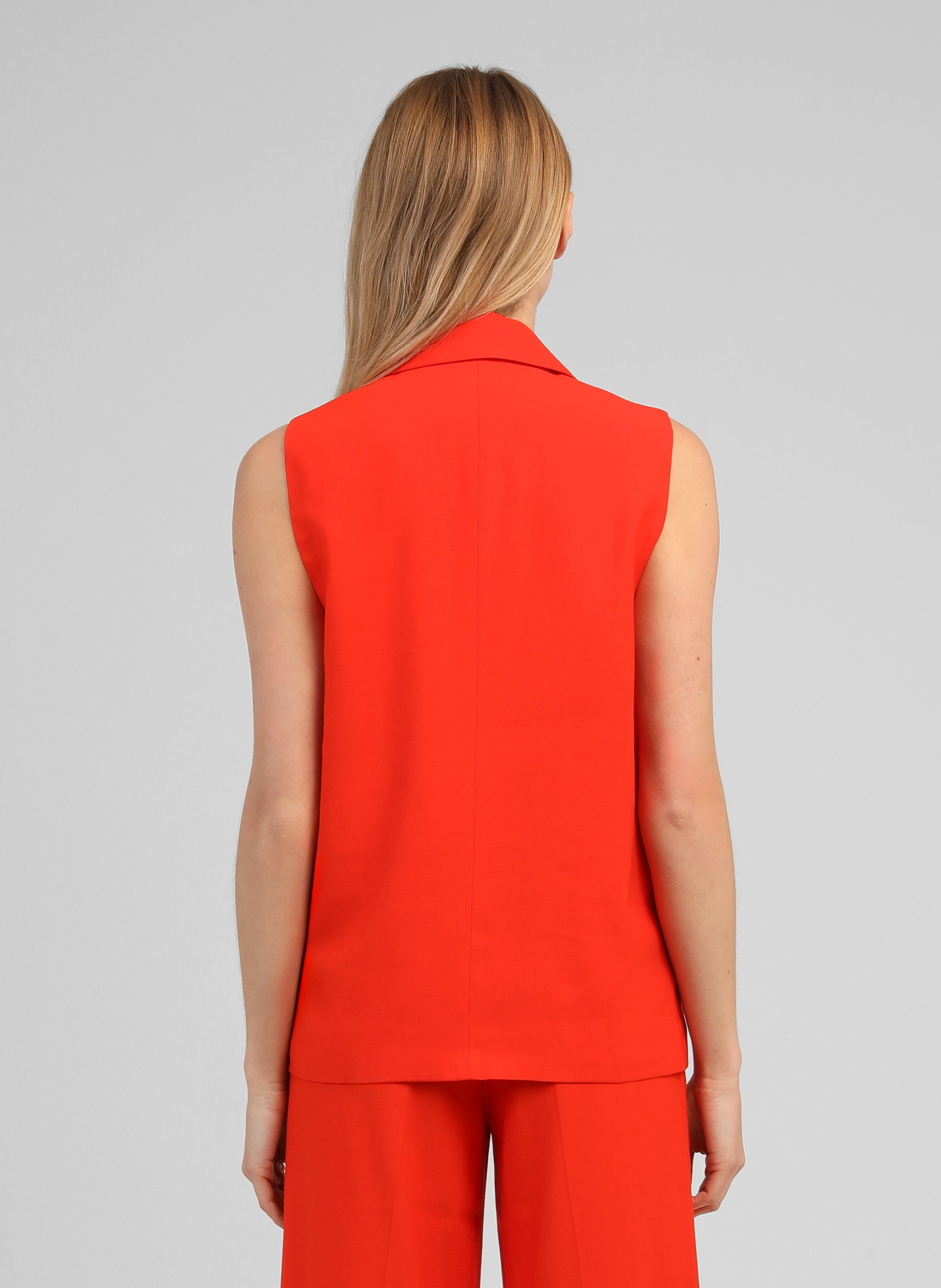 VESTE SANS MANCHES ZAKARITA piment