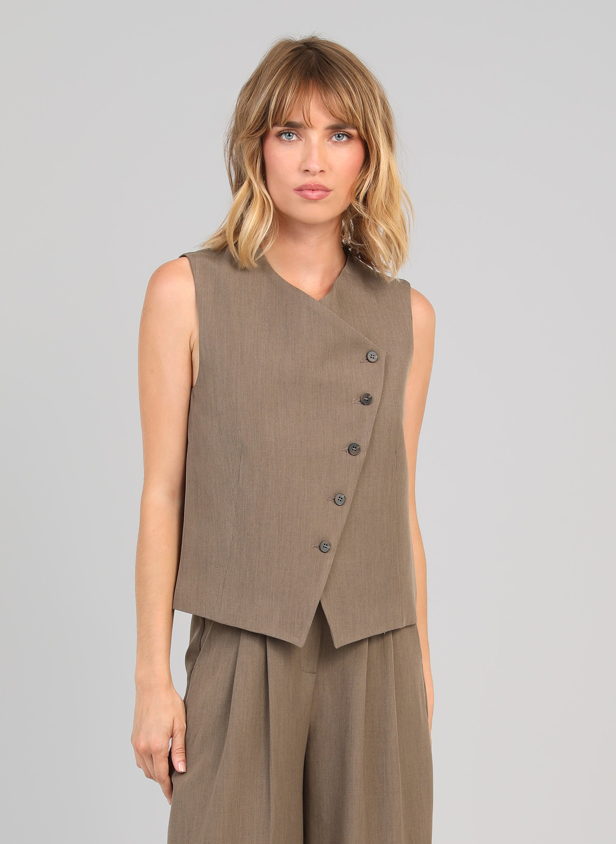VESTE ZEFIA taupe