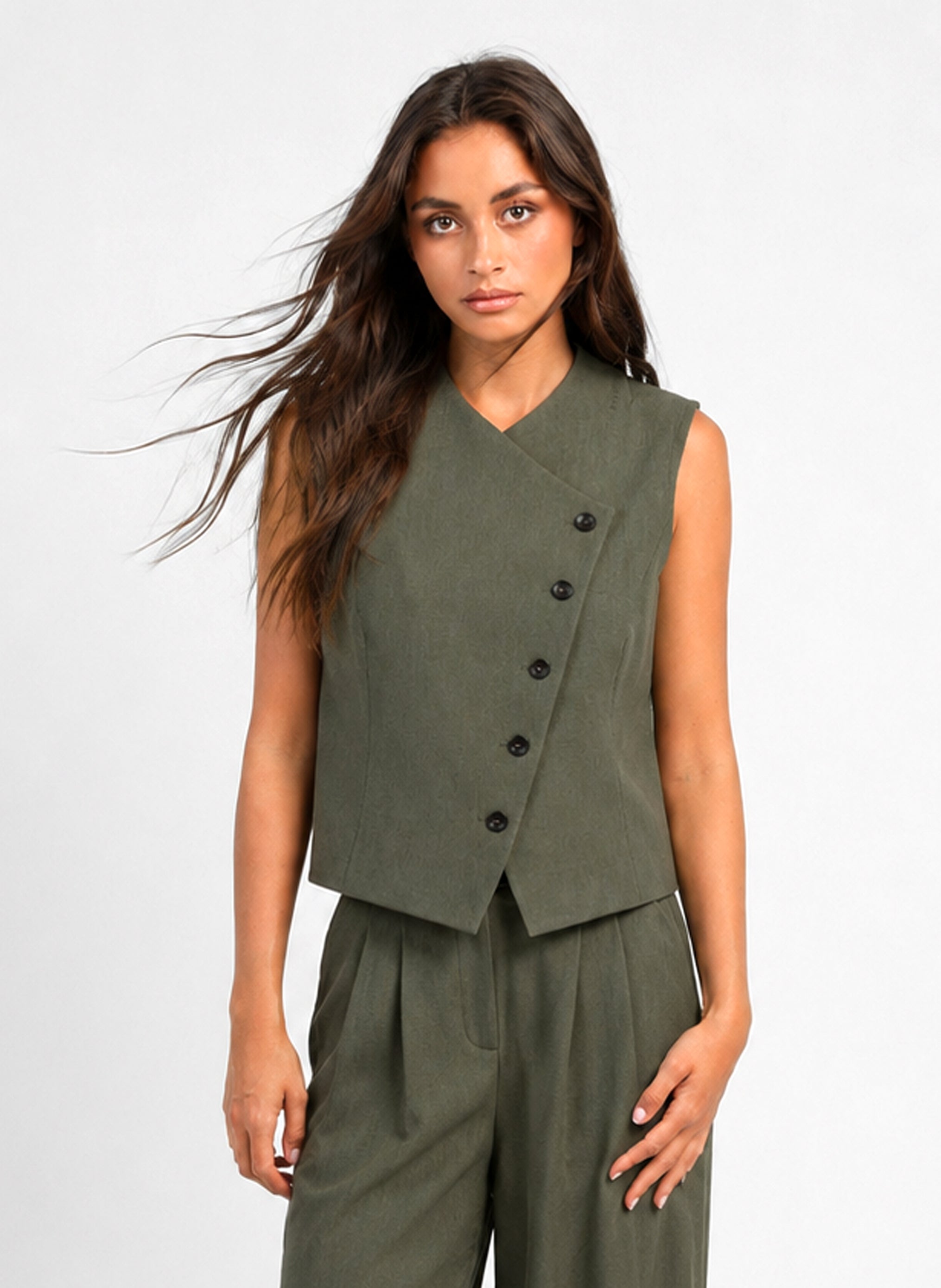 VESTE ZEFIA militaire