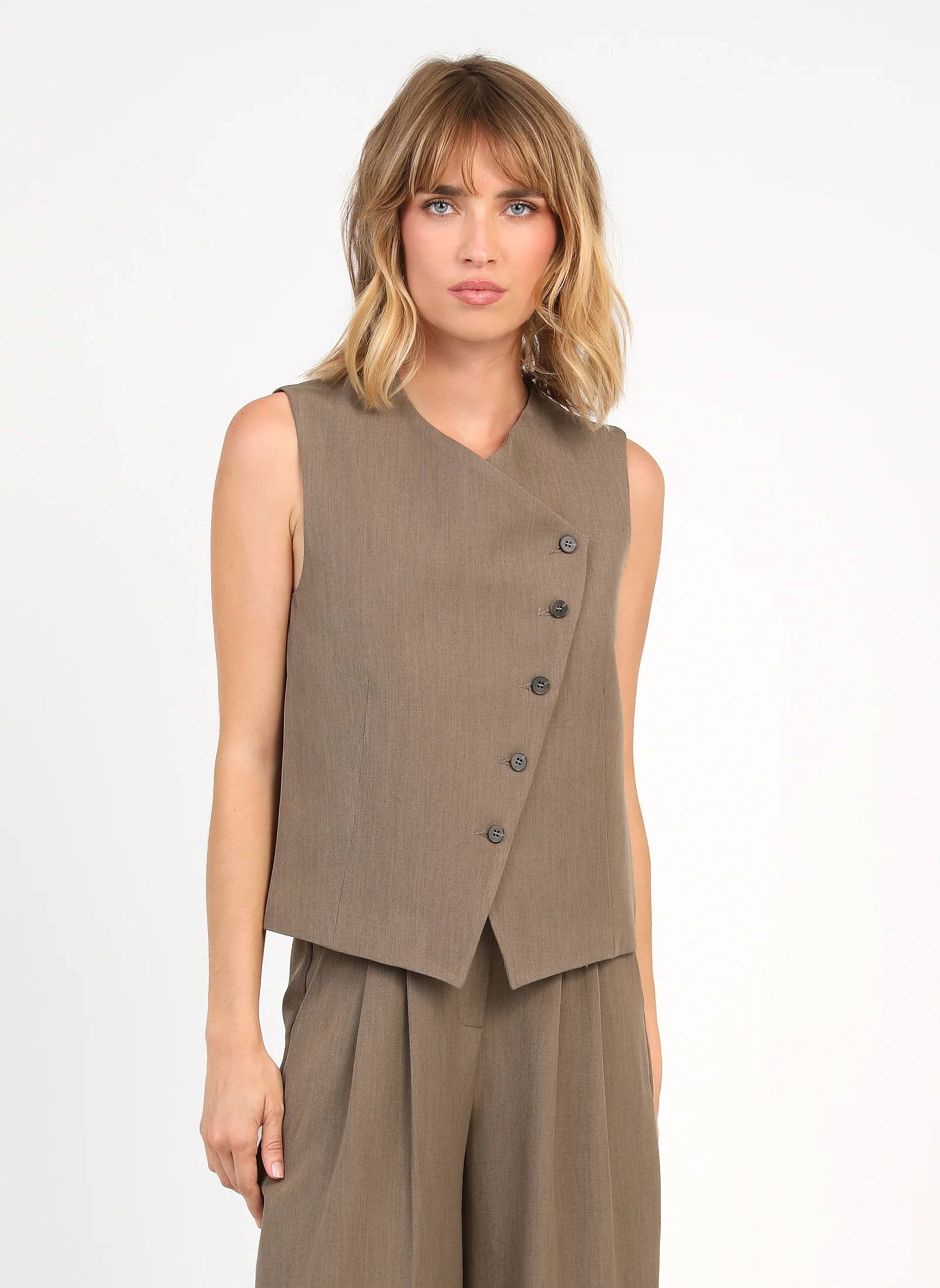 VESTE ZEFIA taupe