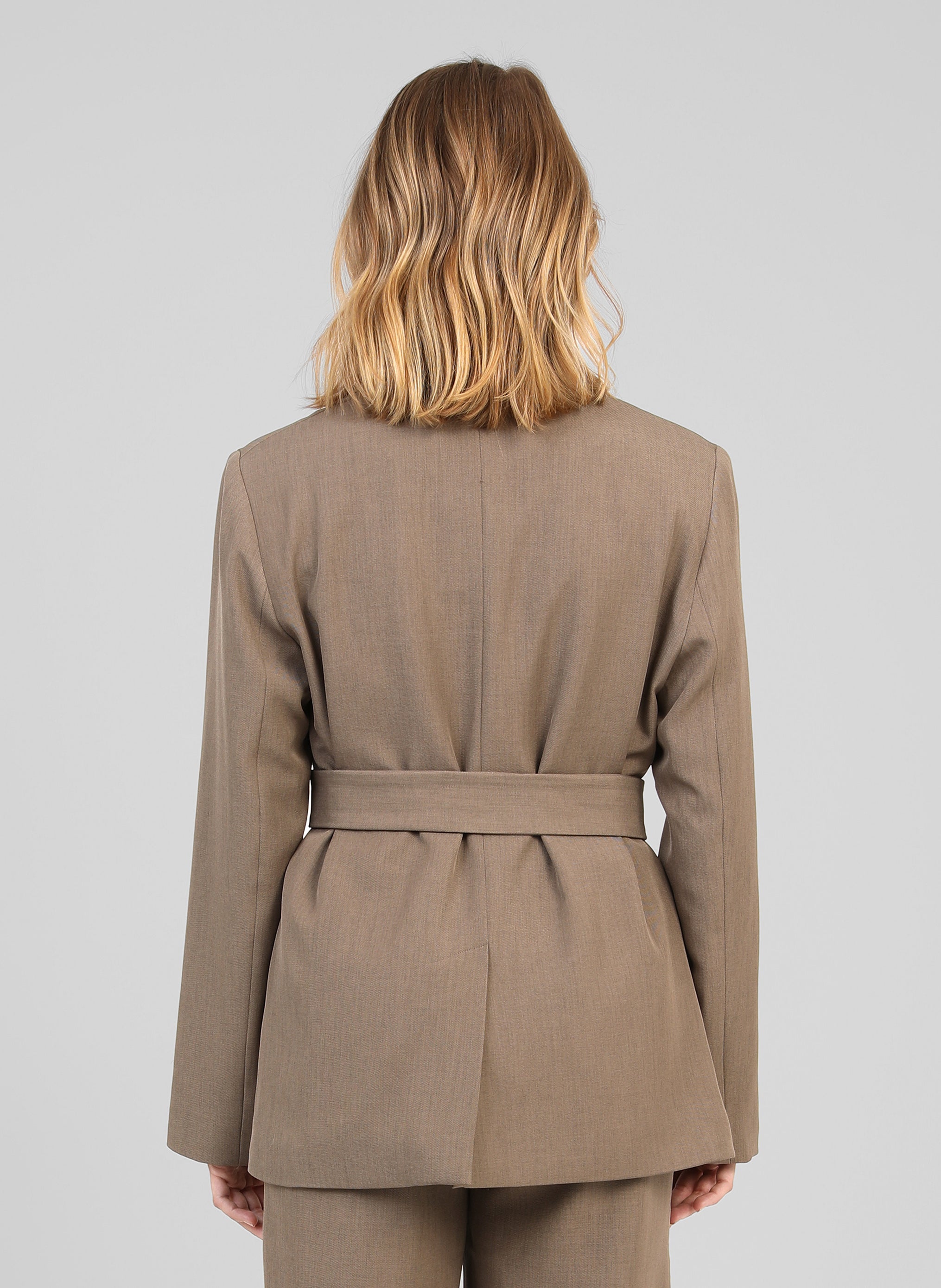 VESTE ZILANE taupe