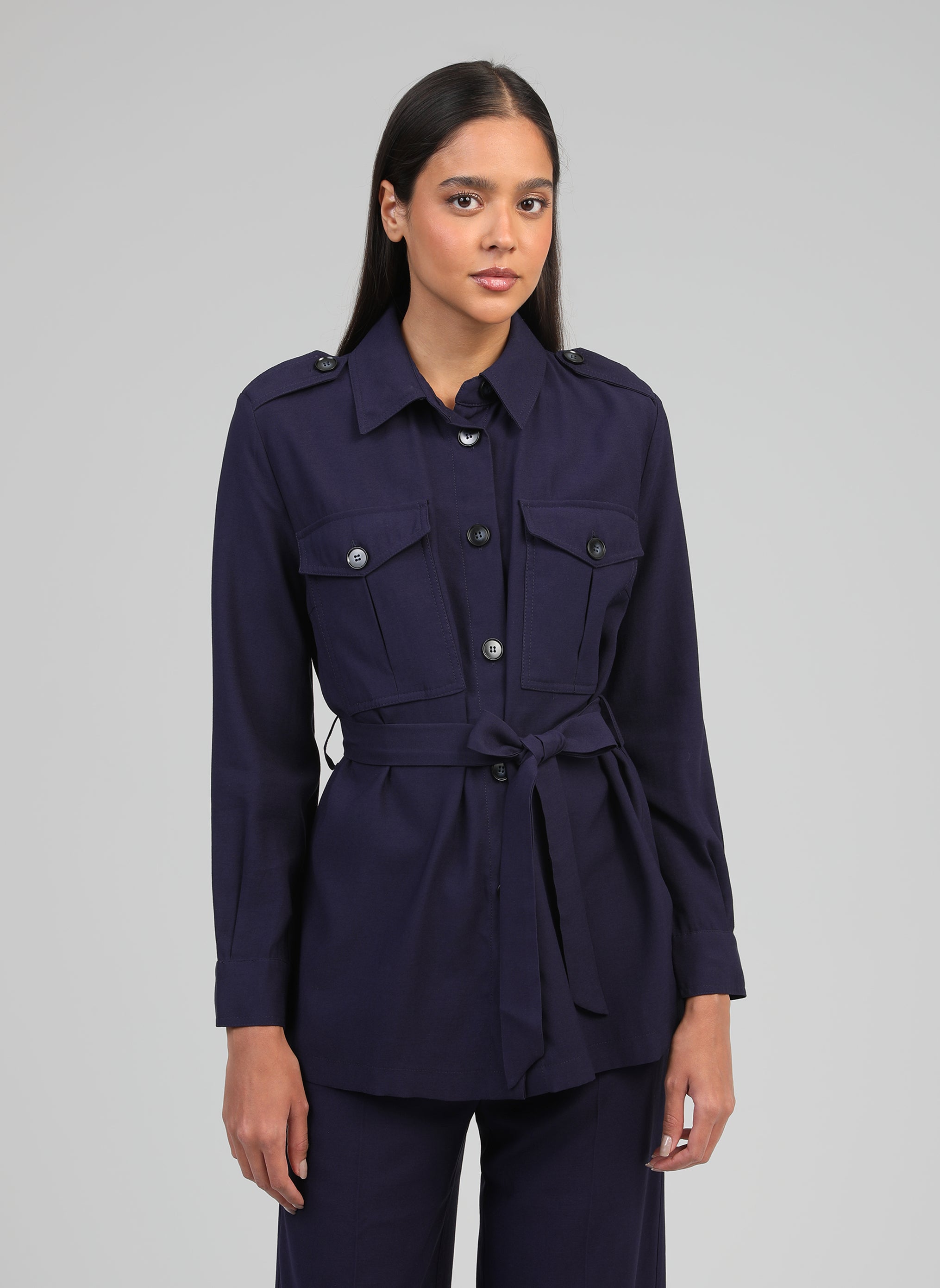 VESTE ZOANA marine