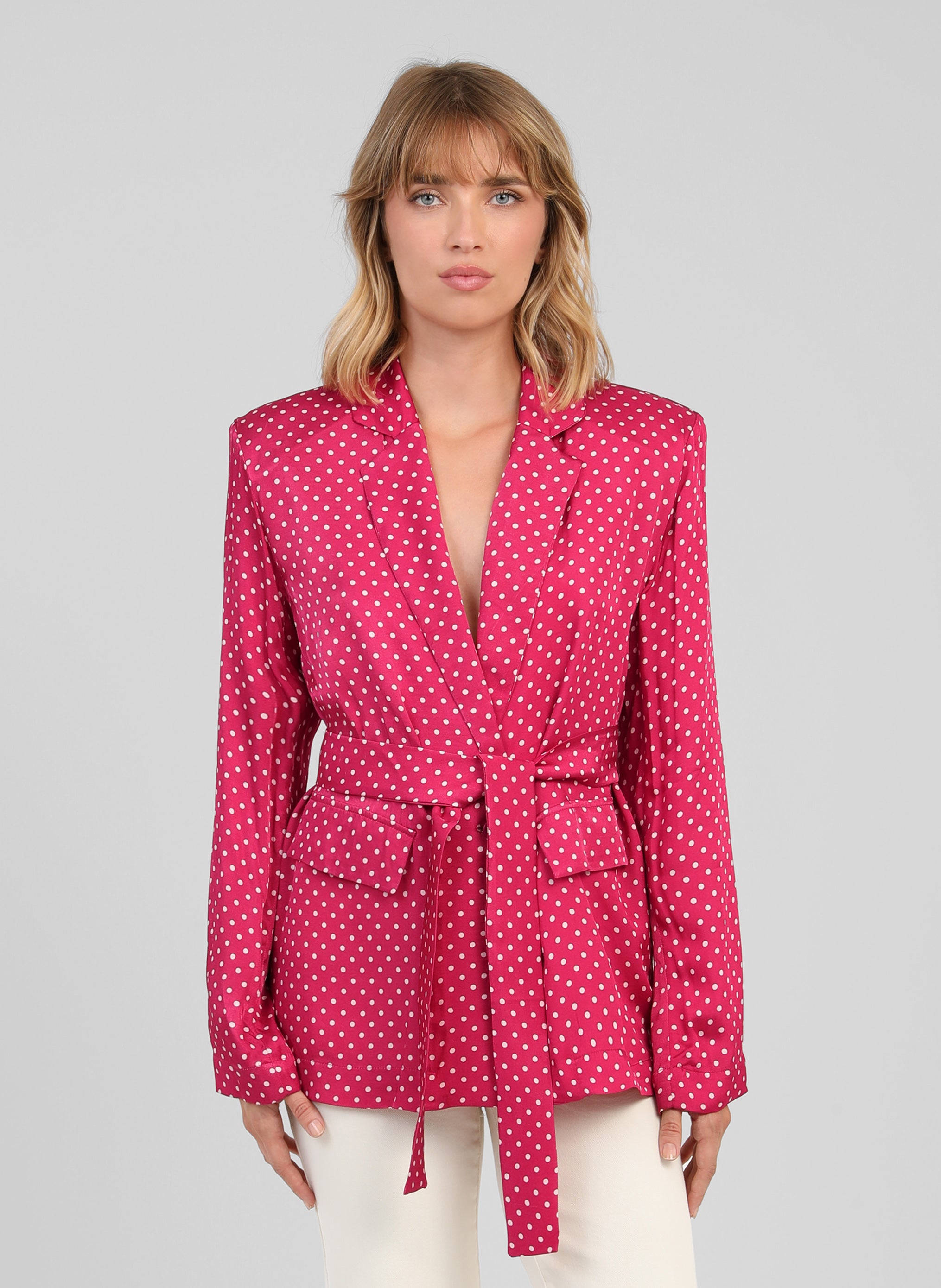 VESTE ZYAM doriva framboise