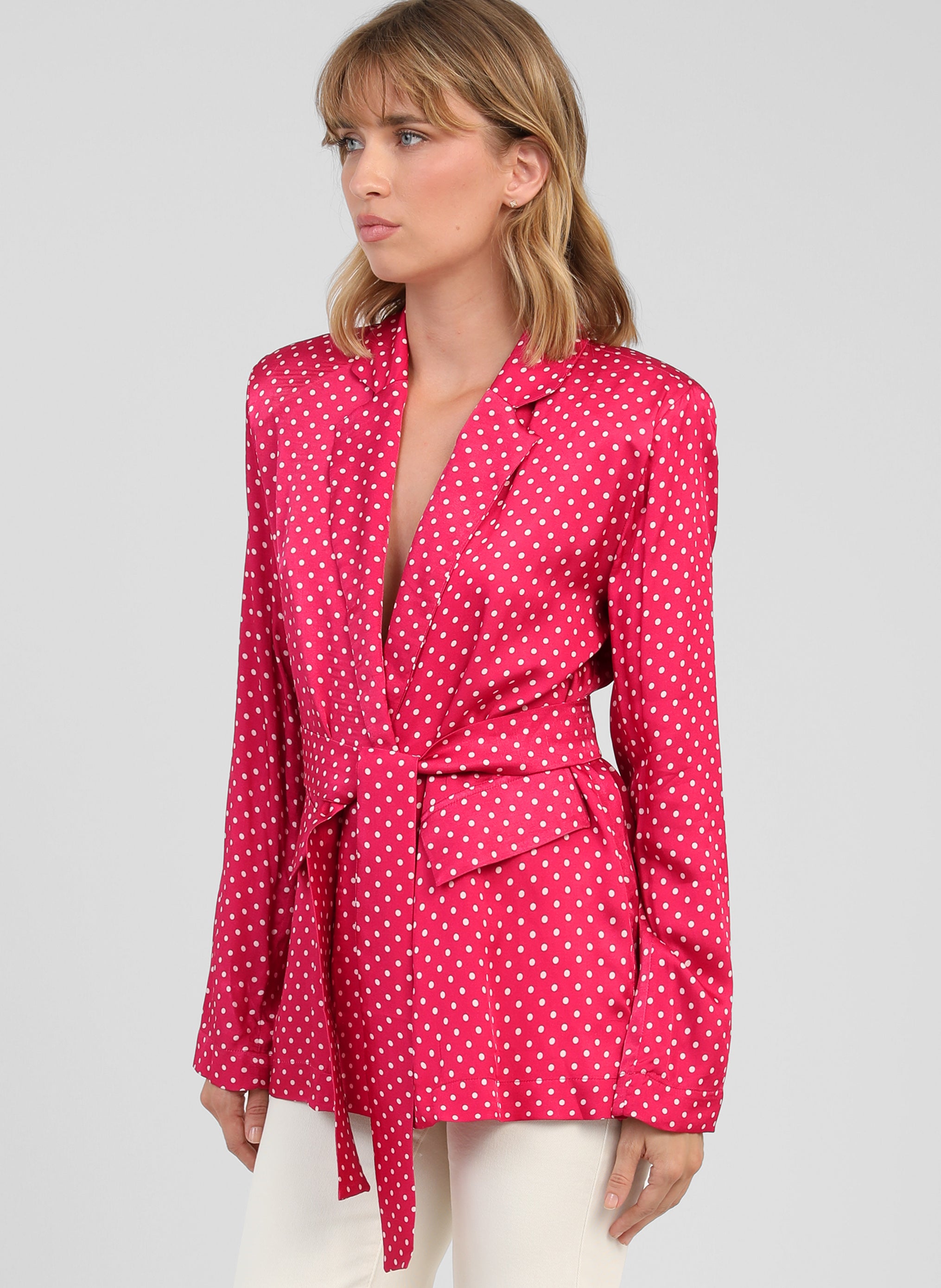 VESTE ZYAM doriva framboise