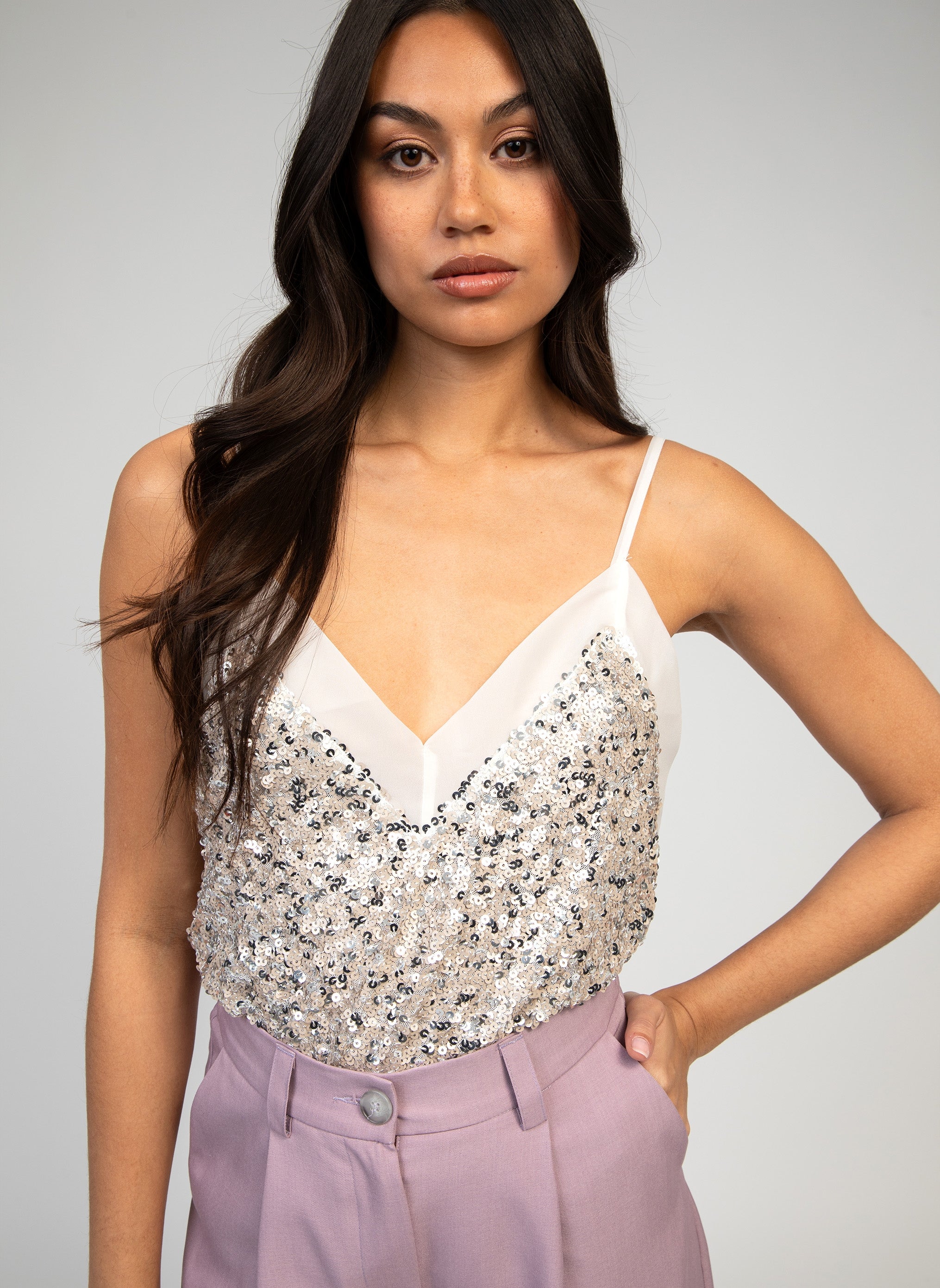 ADONISA DEBARDEUR blanco multi