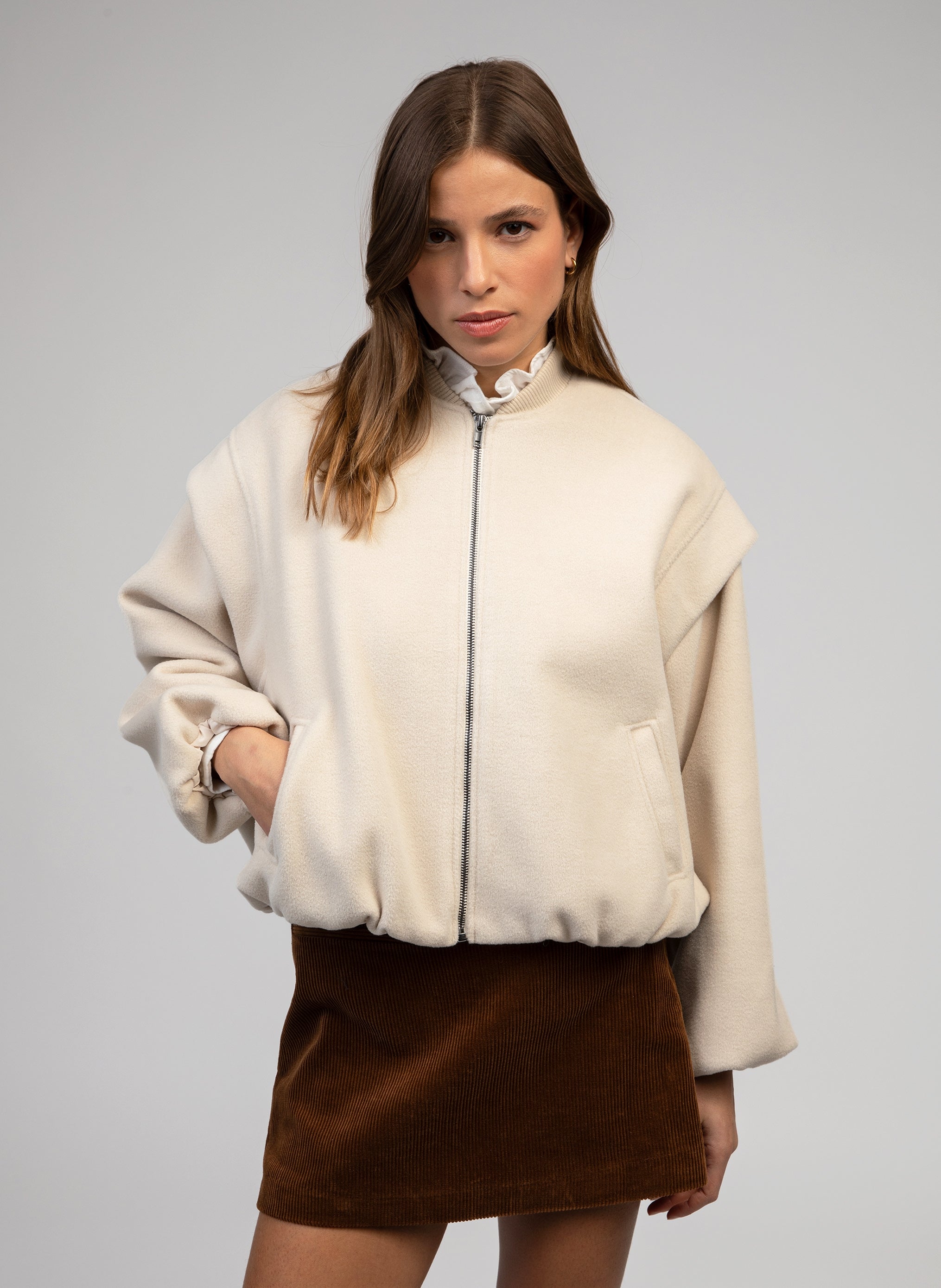 BLOUSON CALEDONIA ecru