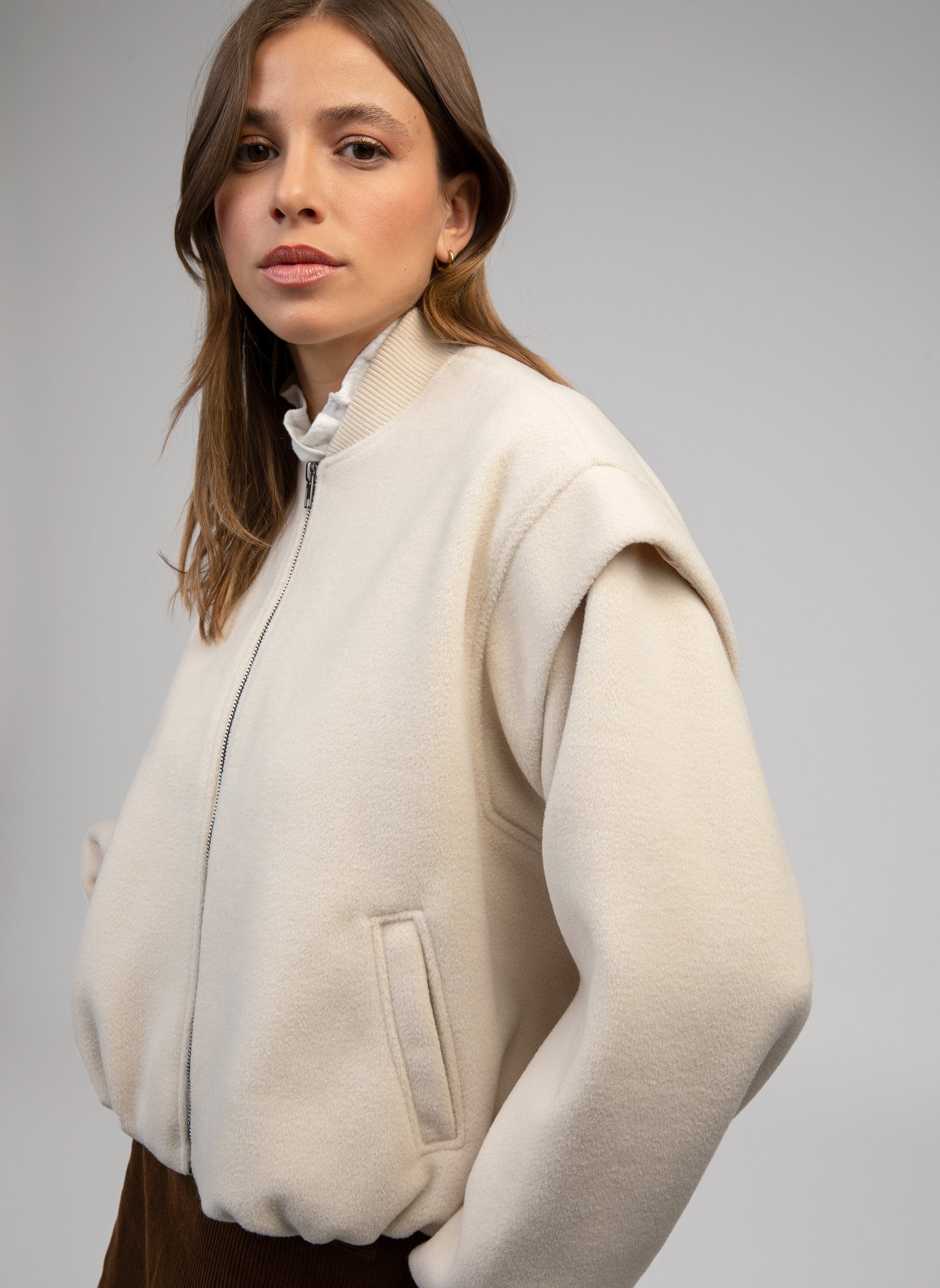 BLOUSON CALEDONIA ecru