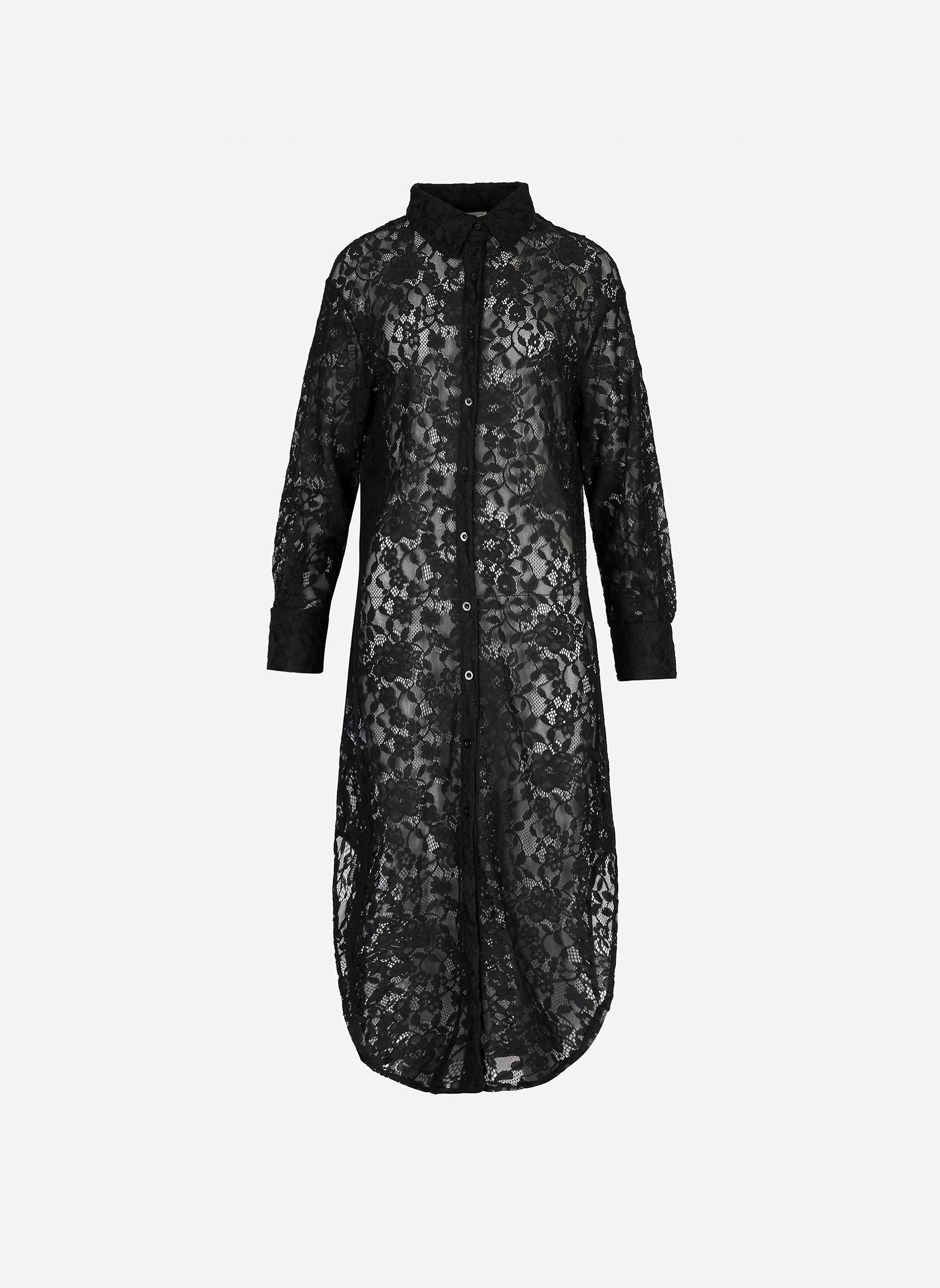 EOLE vestido midi negro