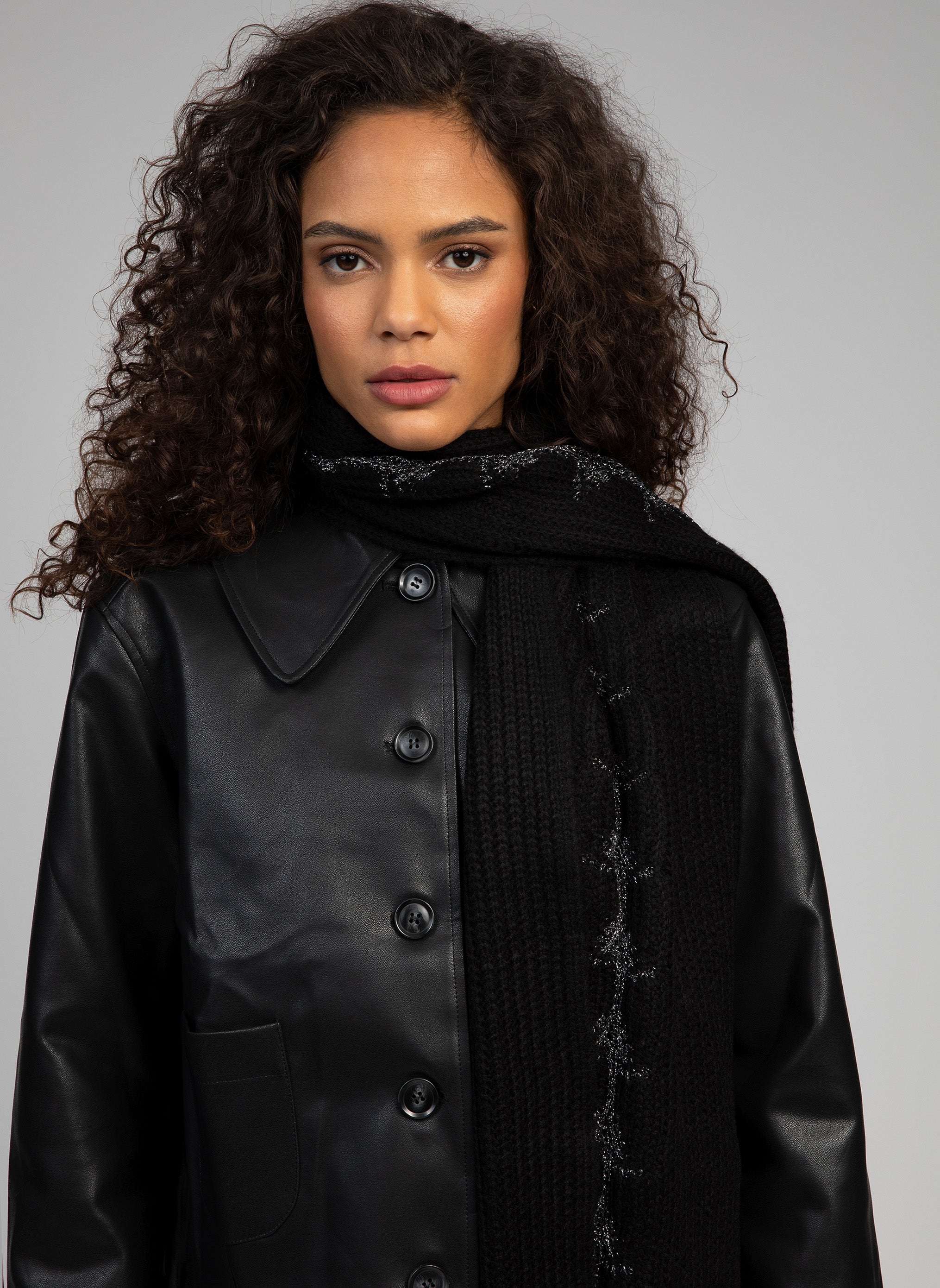 ECHARPE FELICIA noir