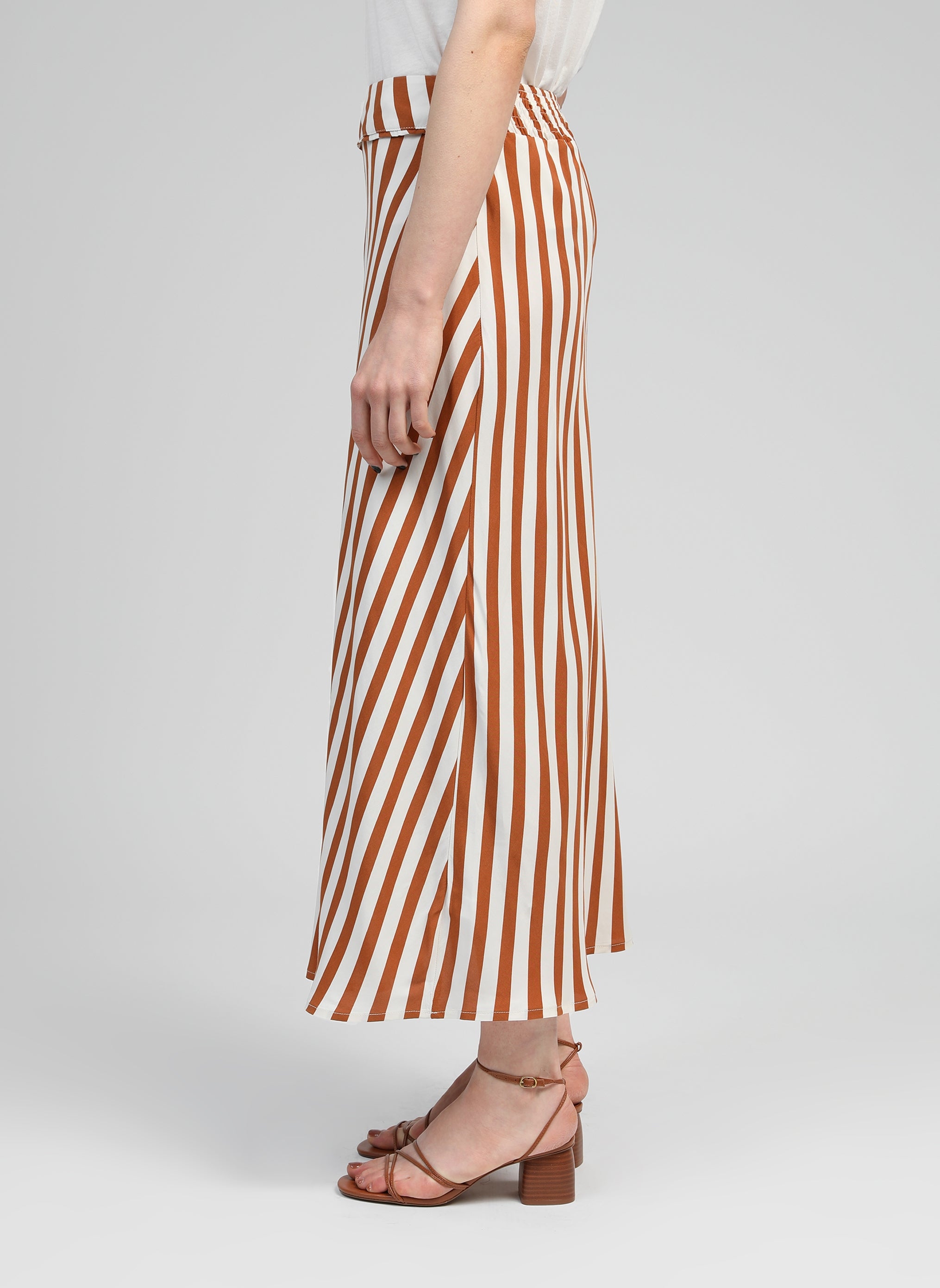 GALVILY LONG SKIRT petis caramel