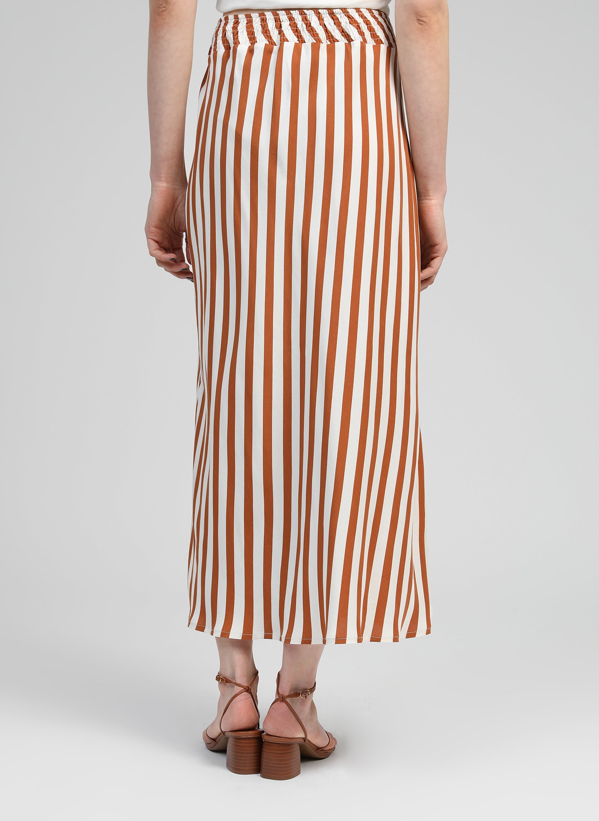 GALVILY LONG SKIRT petis caramel