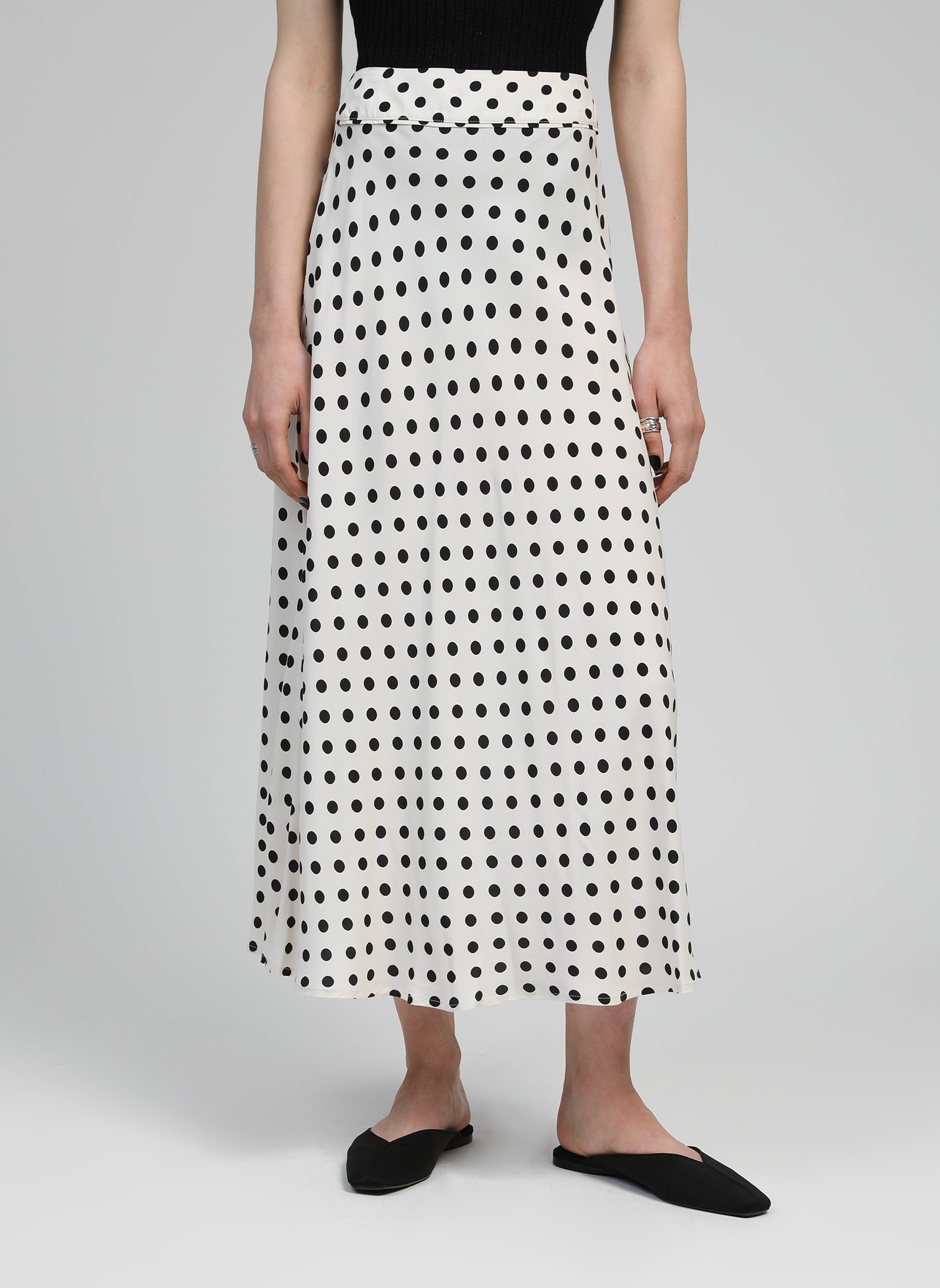 GALVILY LONG SKIRT palinto black