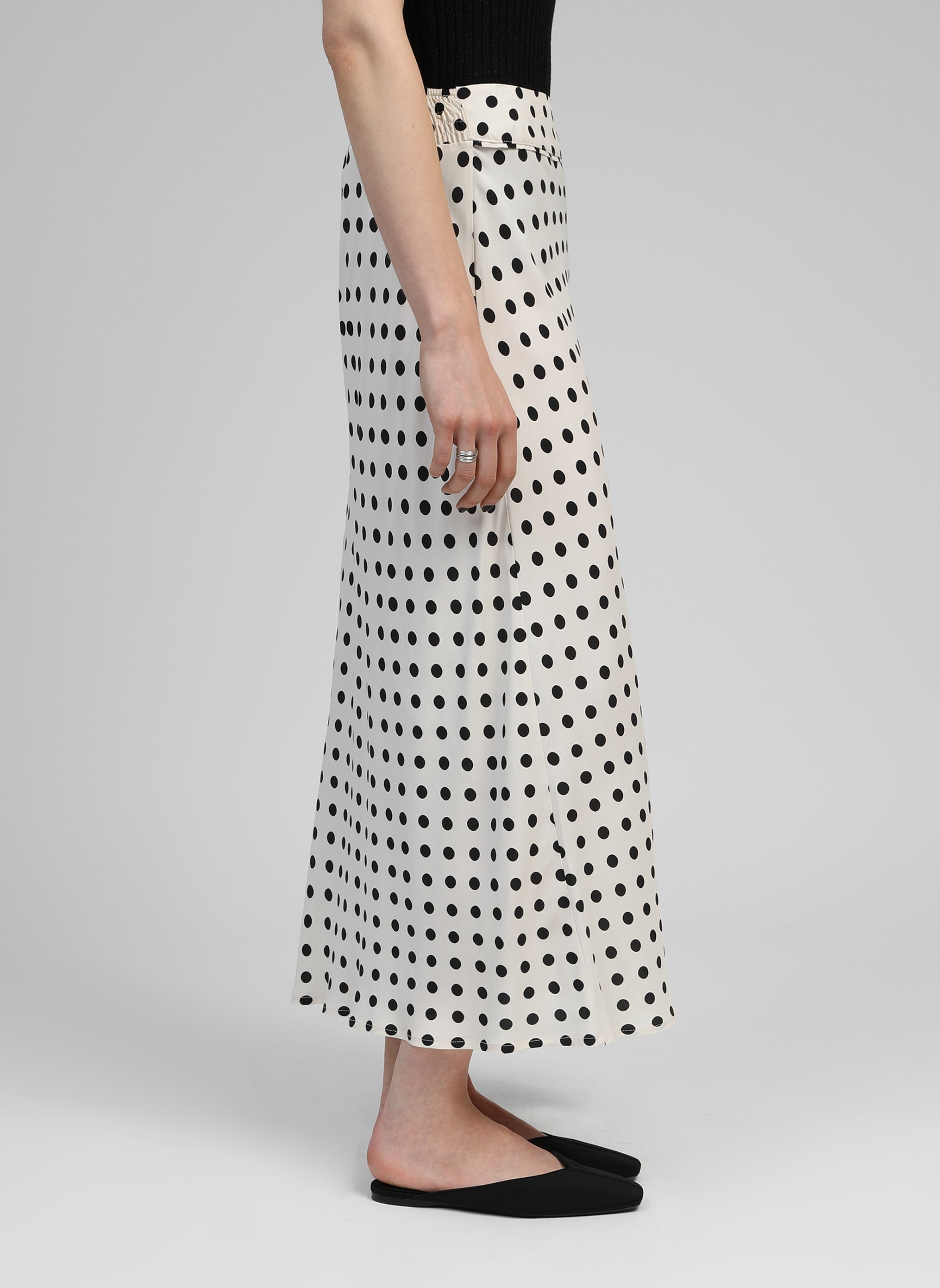 GALVILY LONG SKIRT palinto black