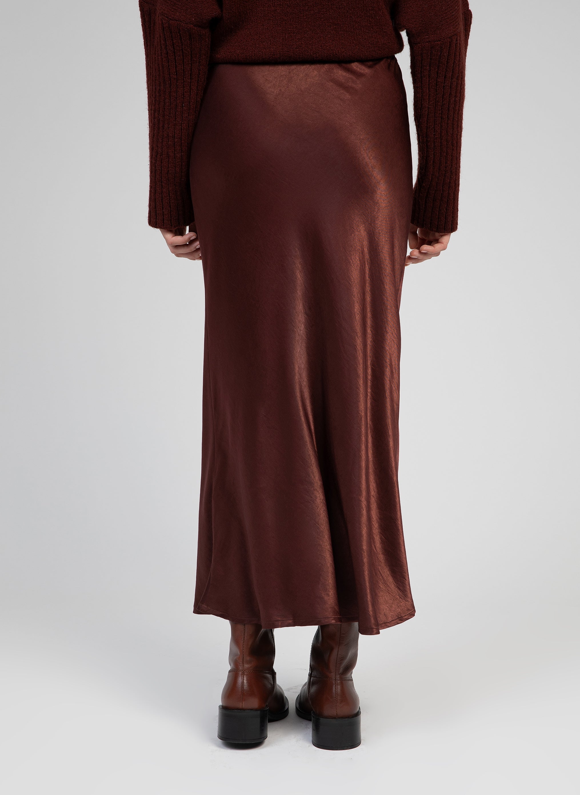 GALVINA MIDI skirt malaga