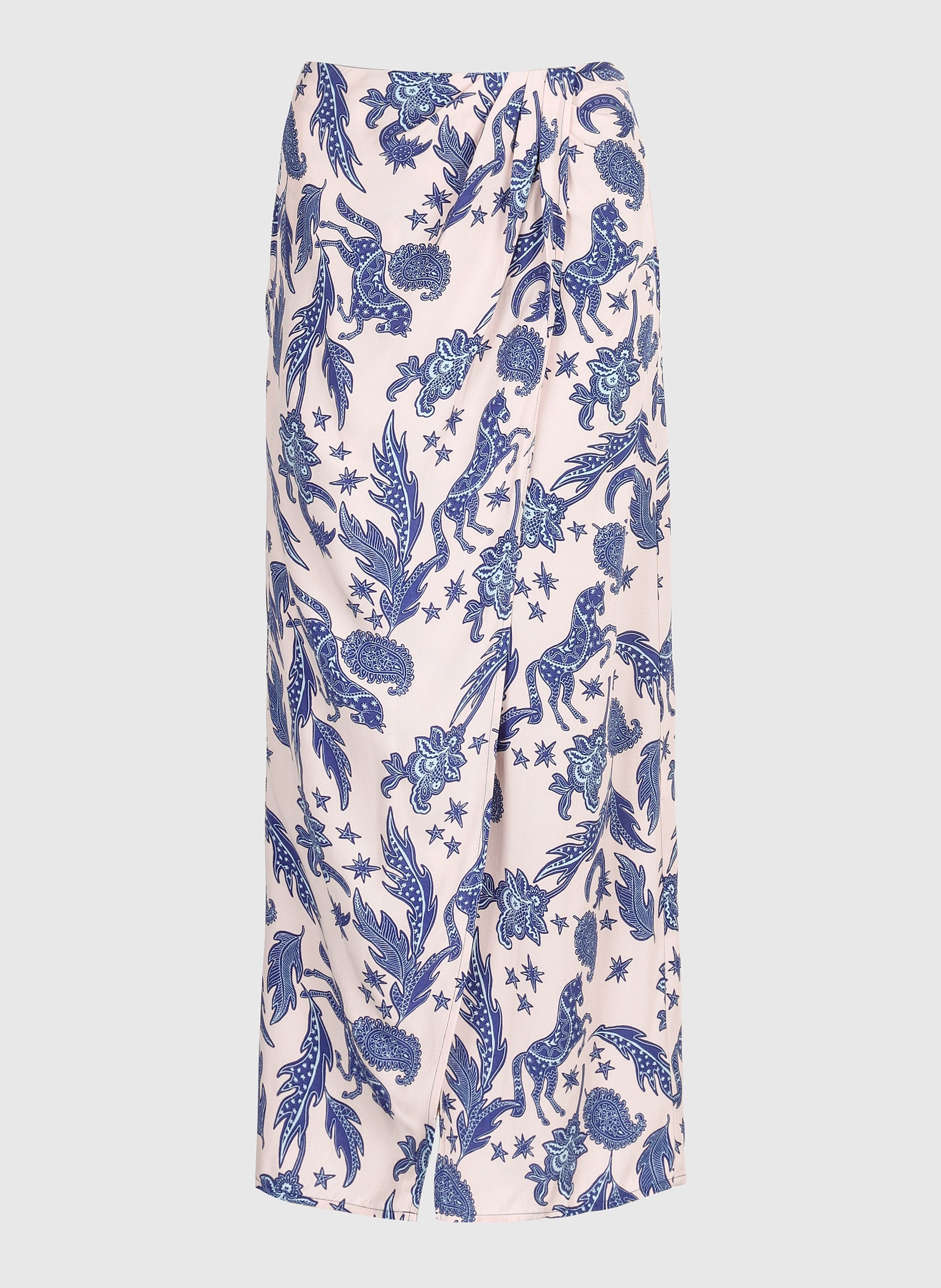 JUPE LONGUE GERIC fleche ecru