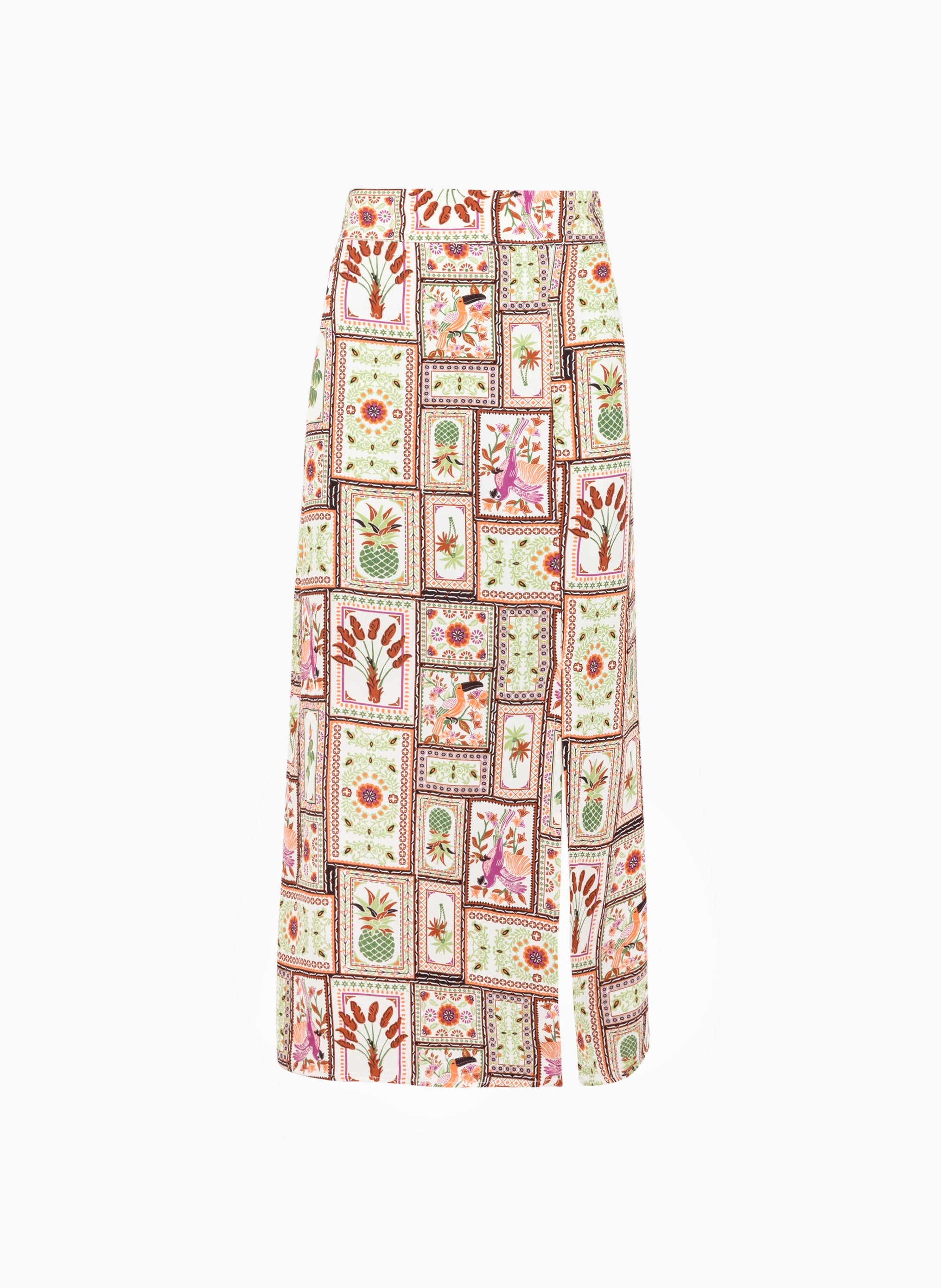 JUPE MIDI GINALOU jakarta vert