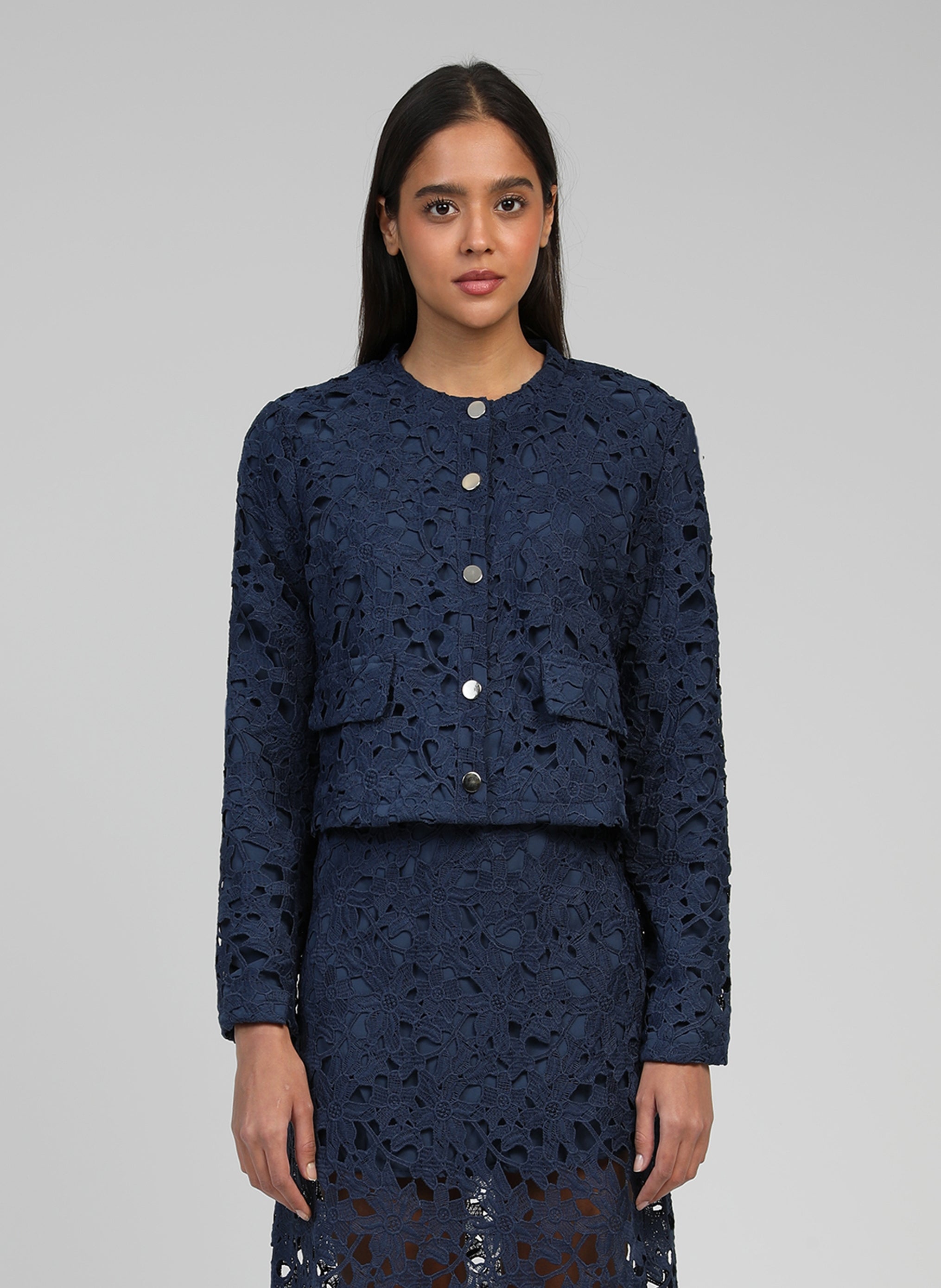 HALLIE navy jacket
