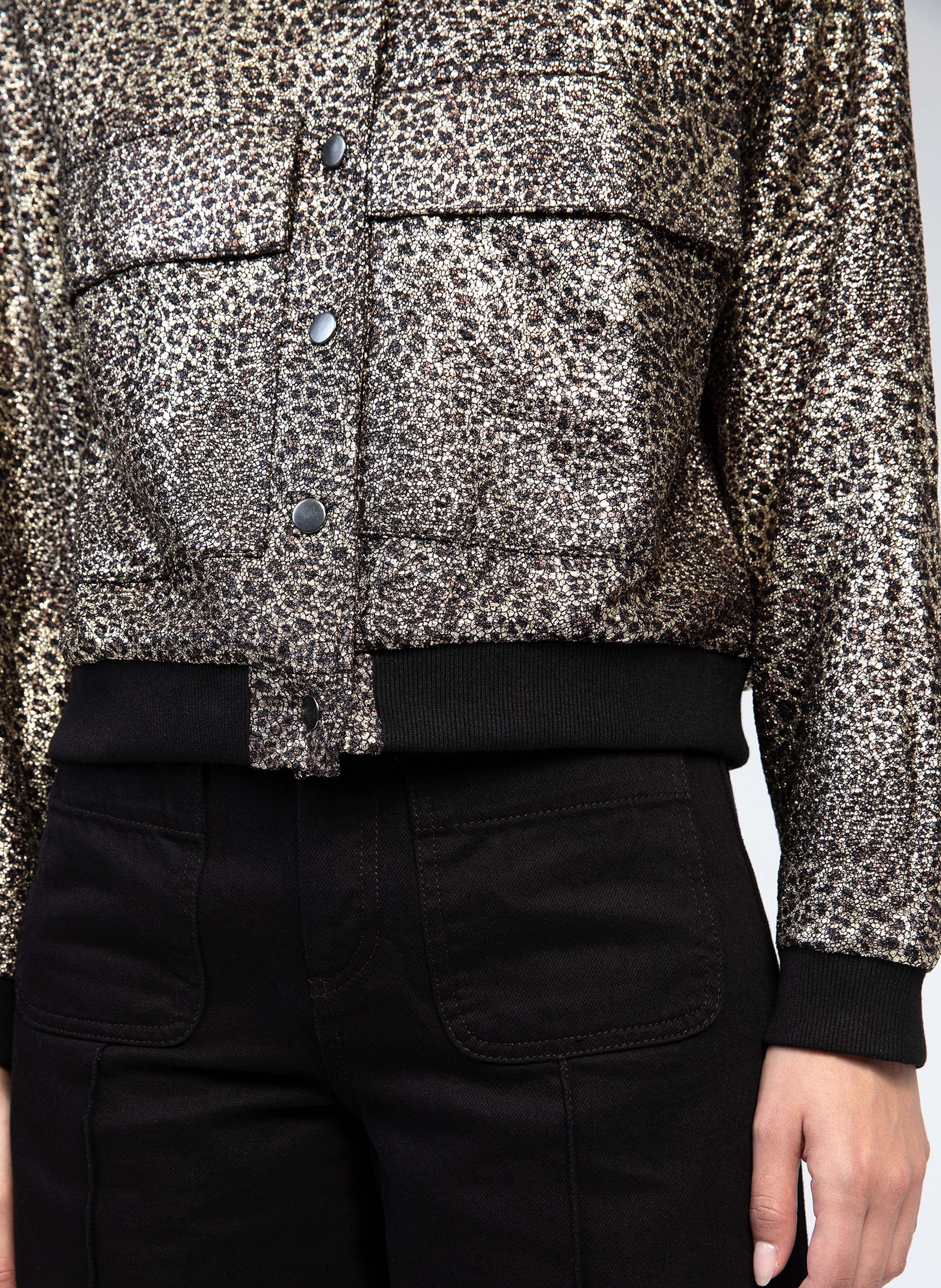 BLOUSON HENRY leopard