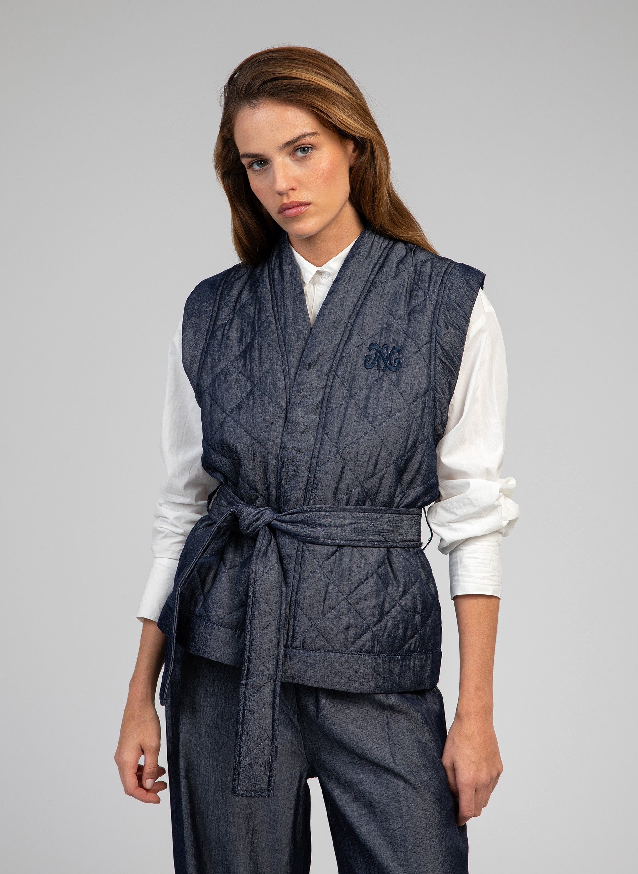 BLOUSON HOMILO indigo