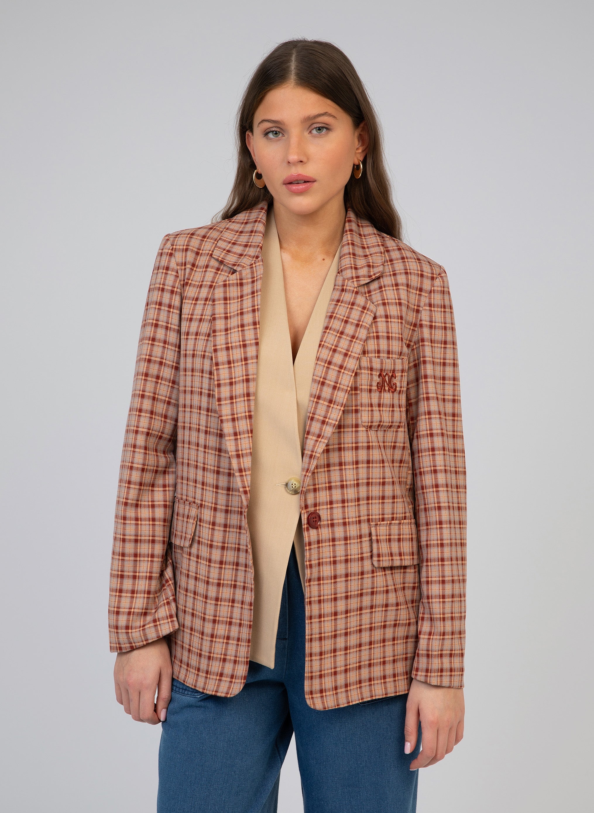 HORTY peach jacket