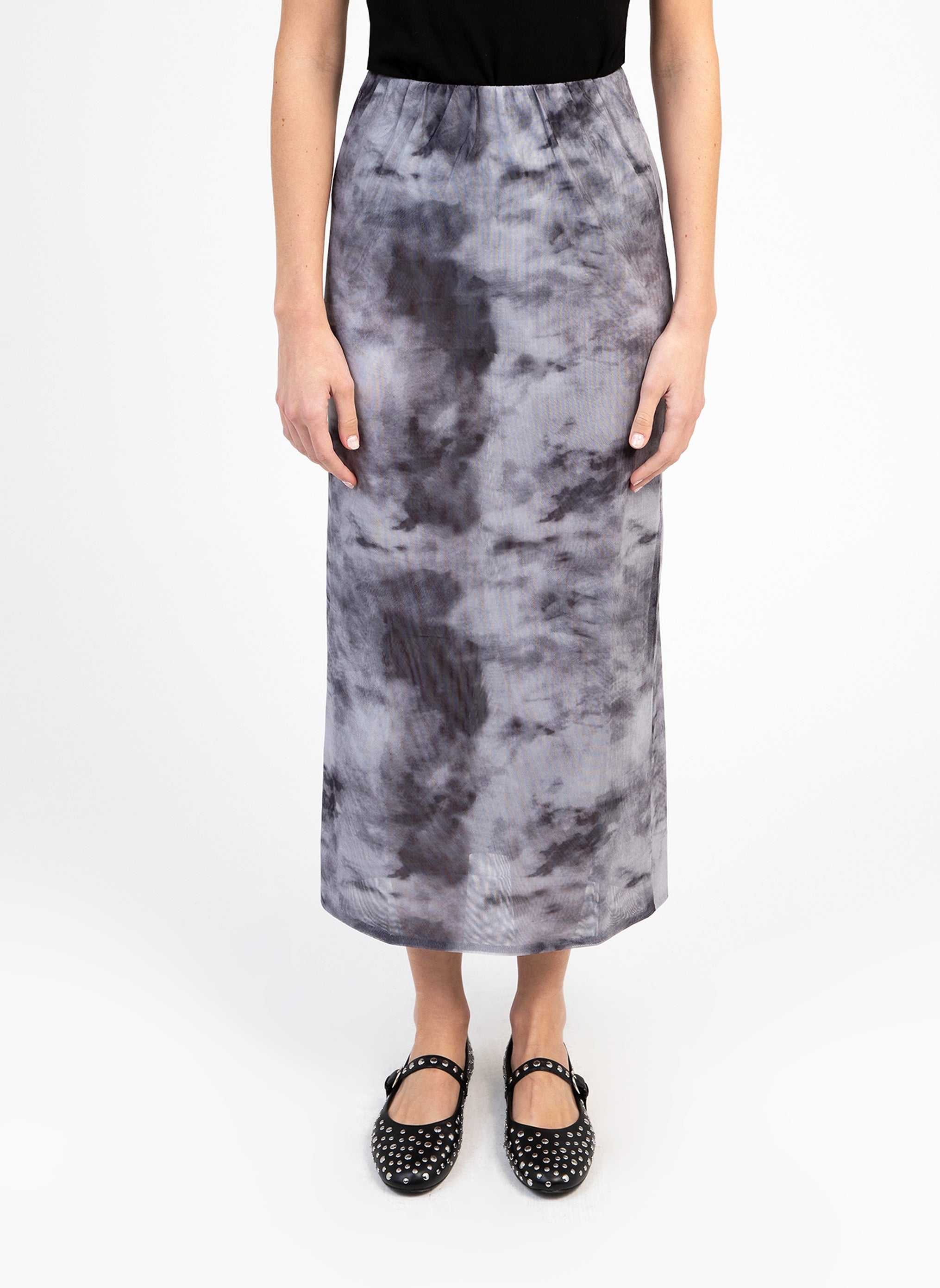JABOTINA MIDI SKIRT grey