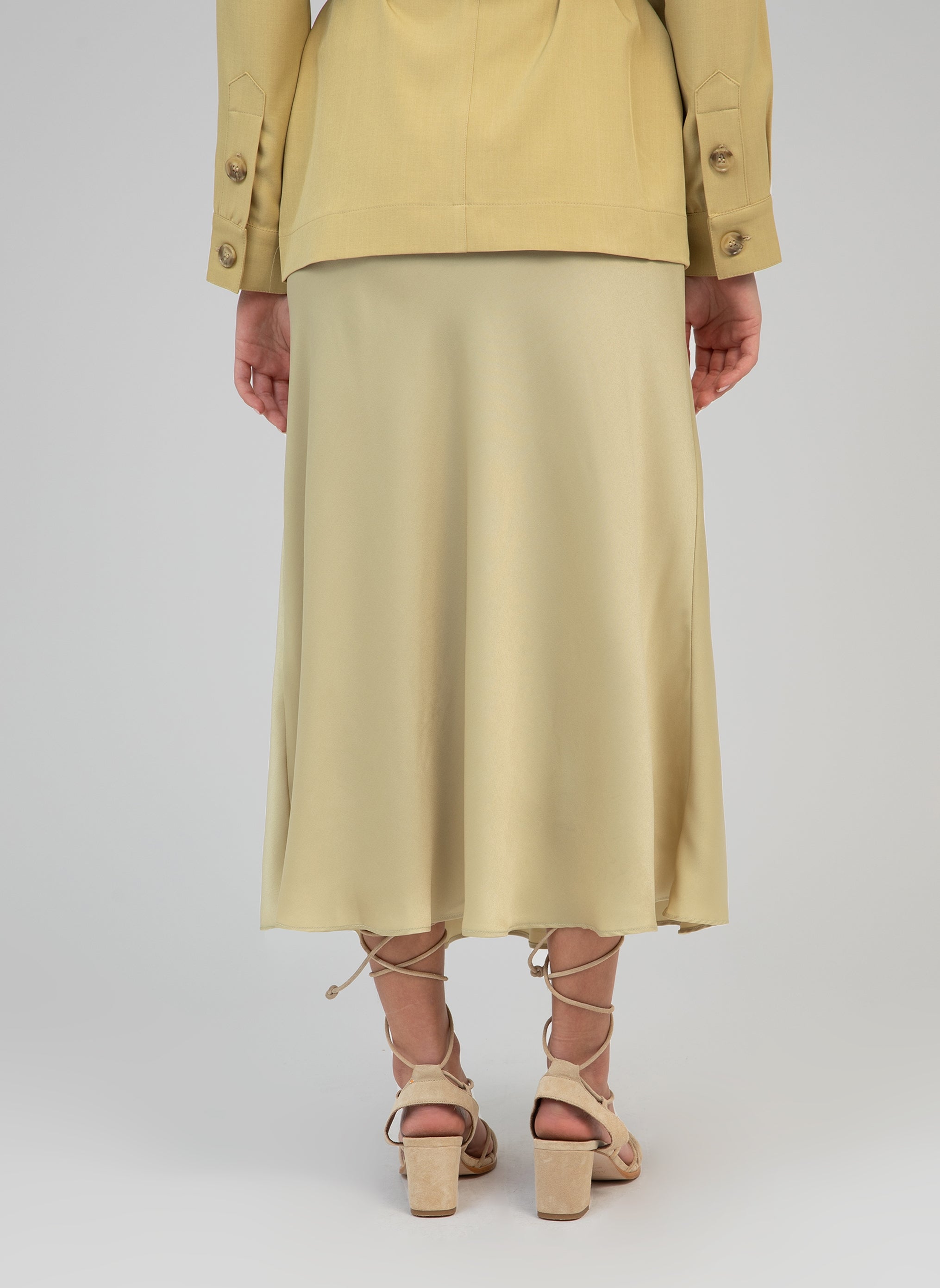 JANIALA MIDI SKIRT anise