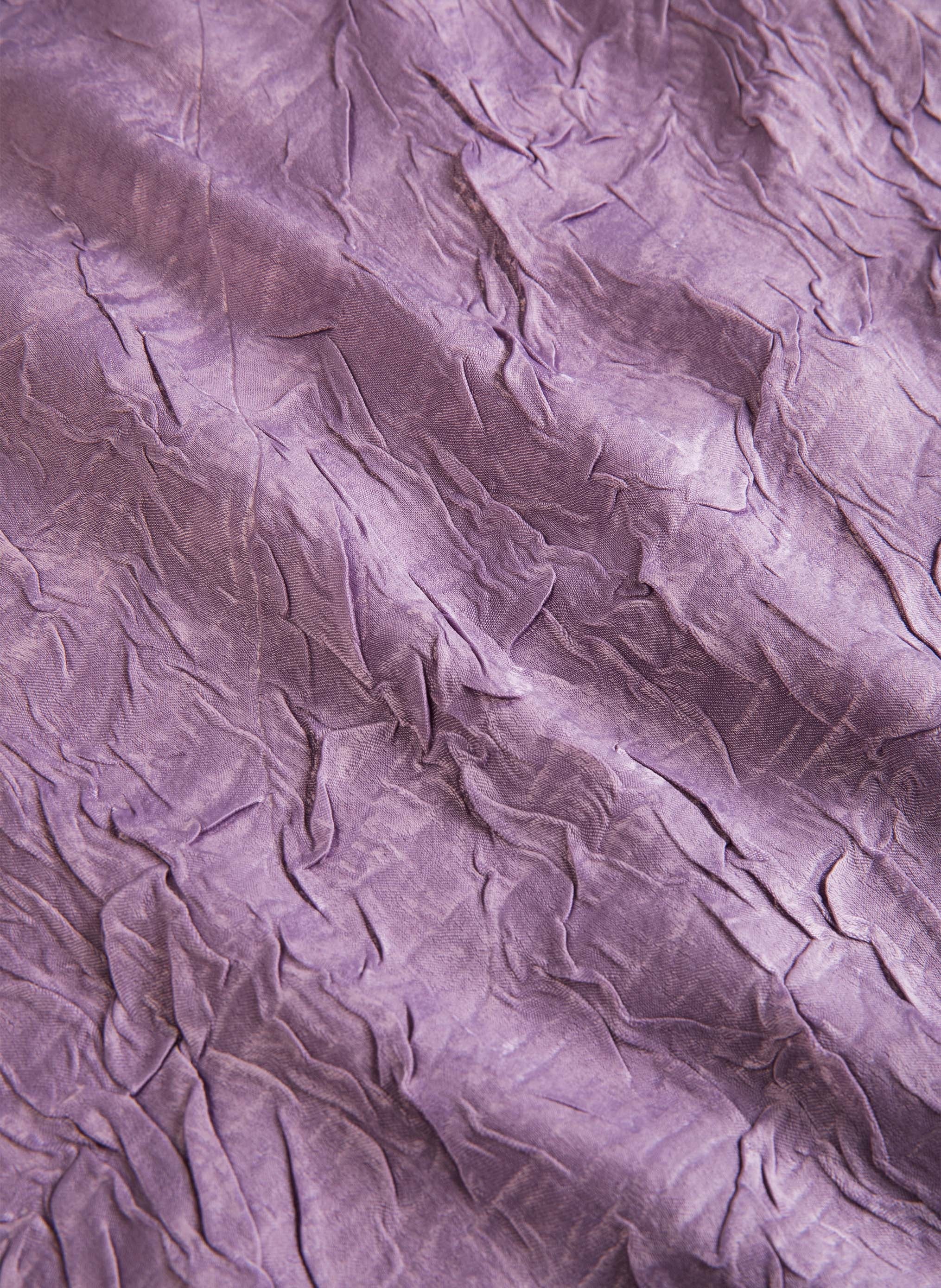 JUPE MIDI JANINA parme