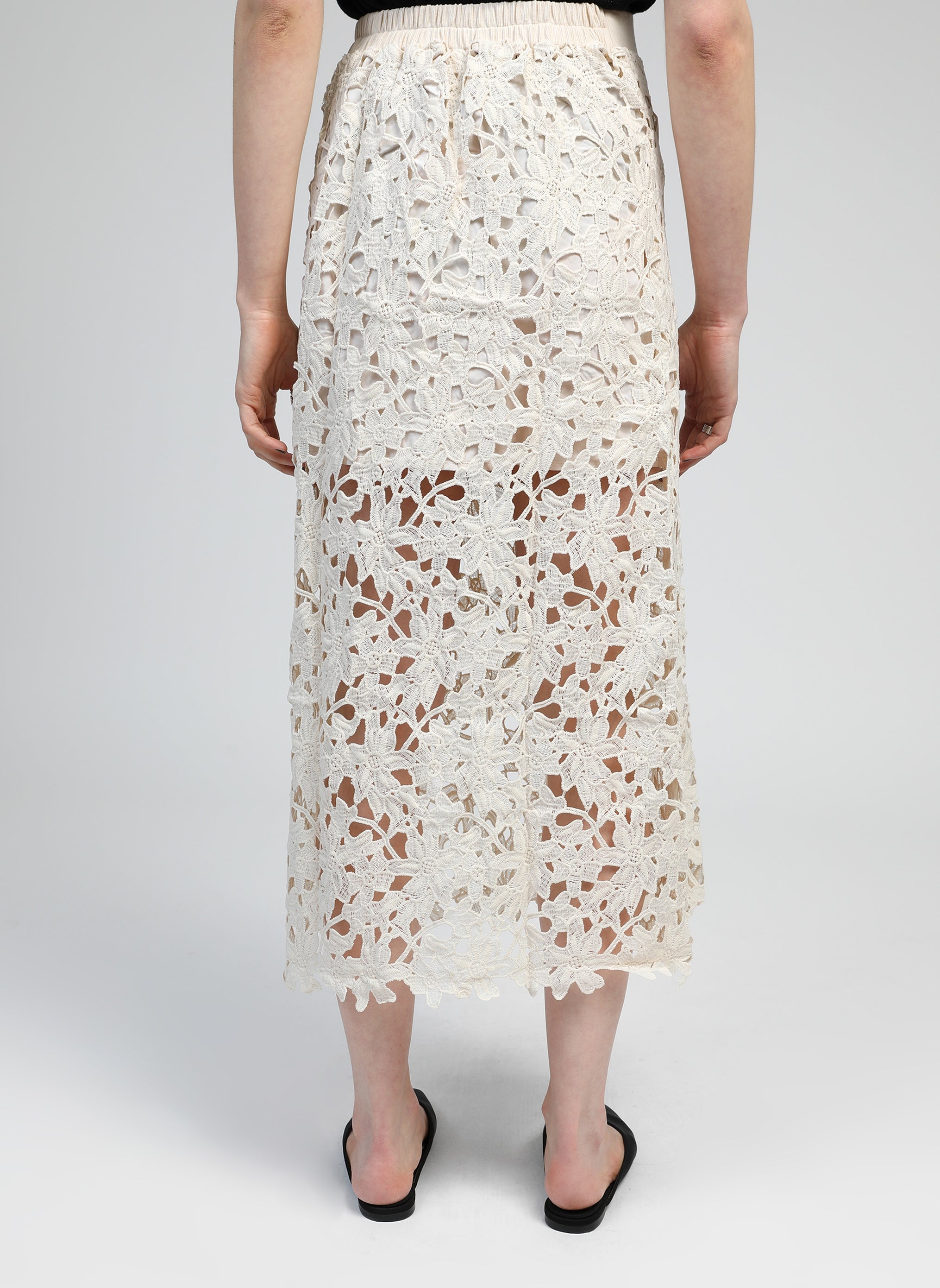 JUVY MIDI SKIRT lino