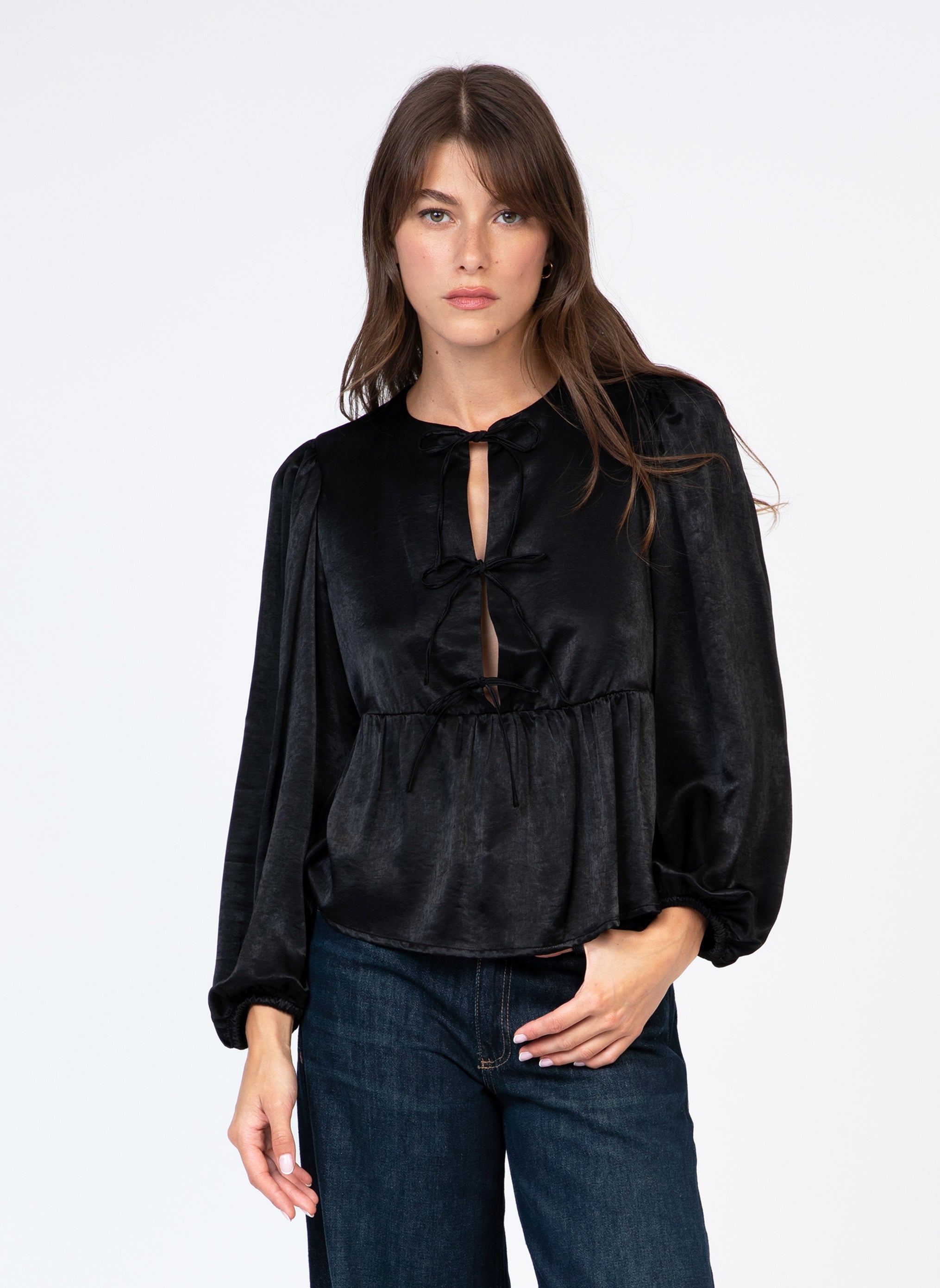 BLOUSE KAELYNA noir