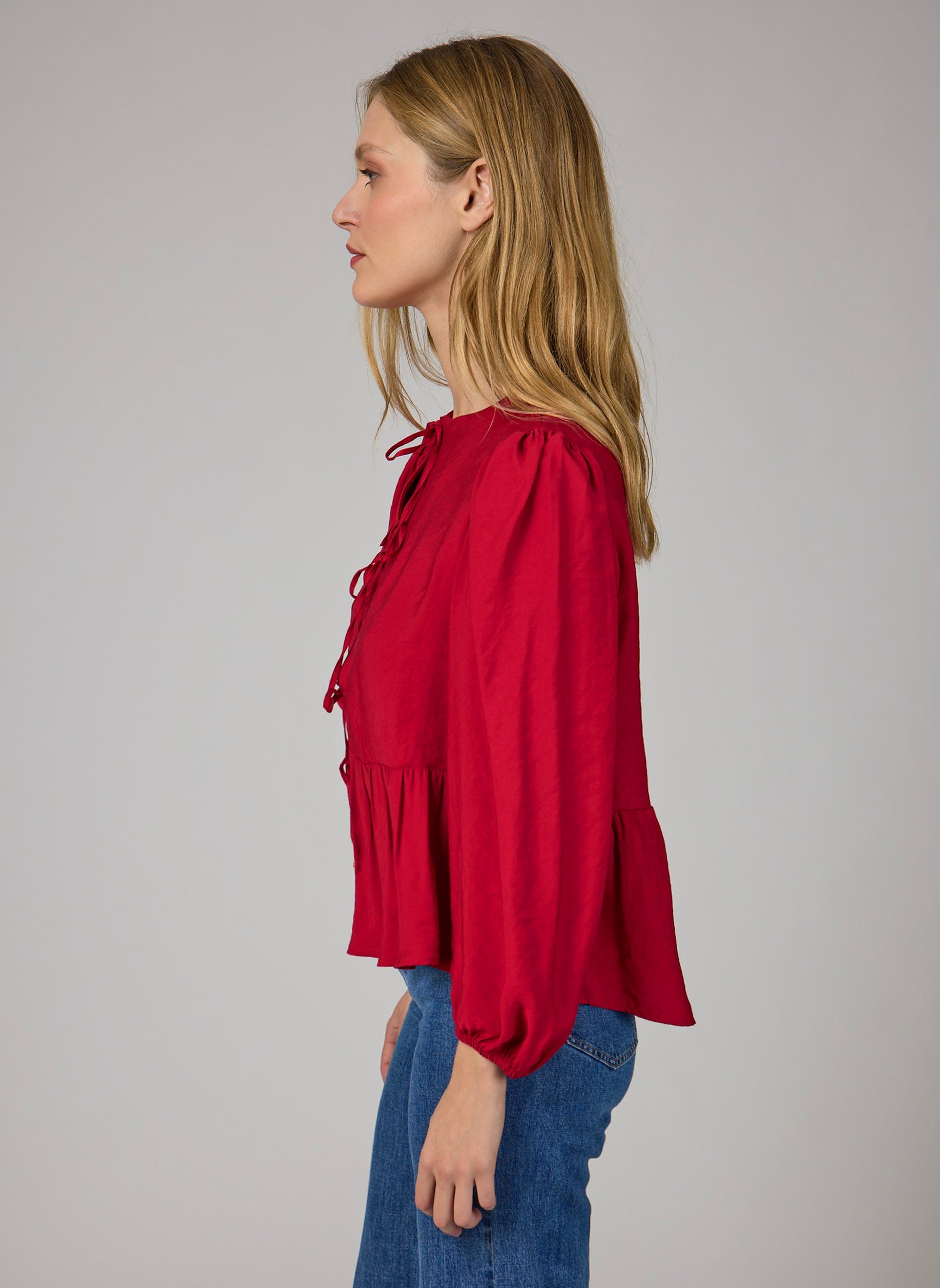 BLOUSE KANY rouge