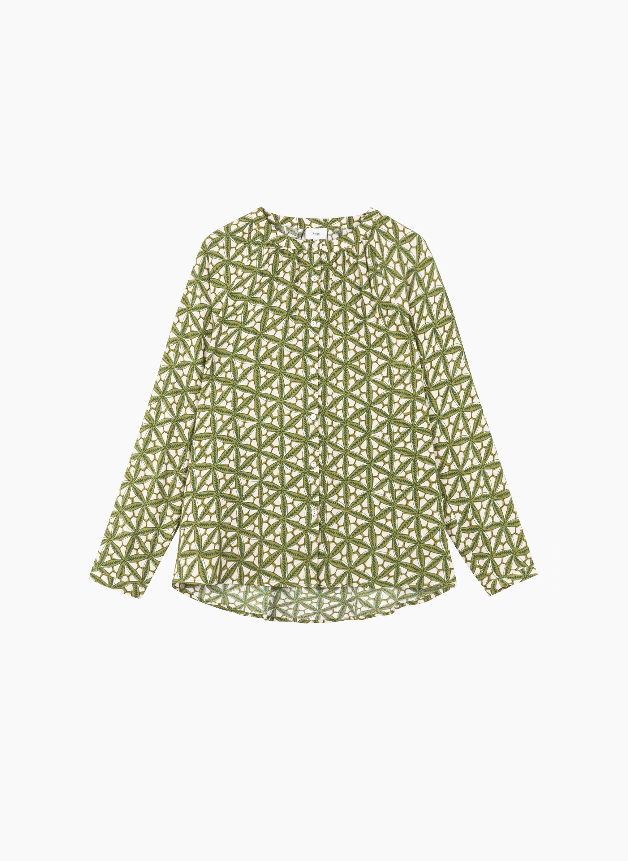 KASSELINA BLOUSE green star anise
