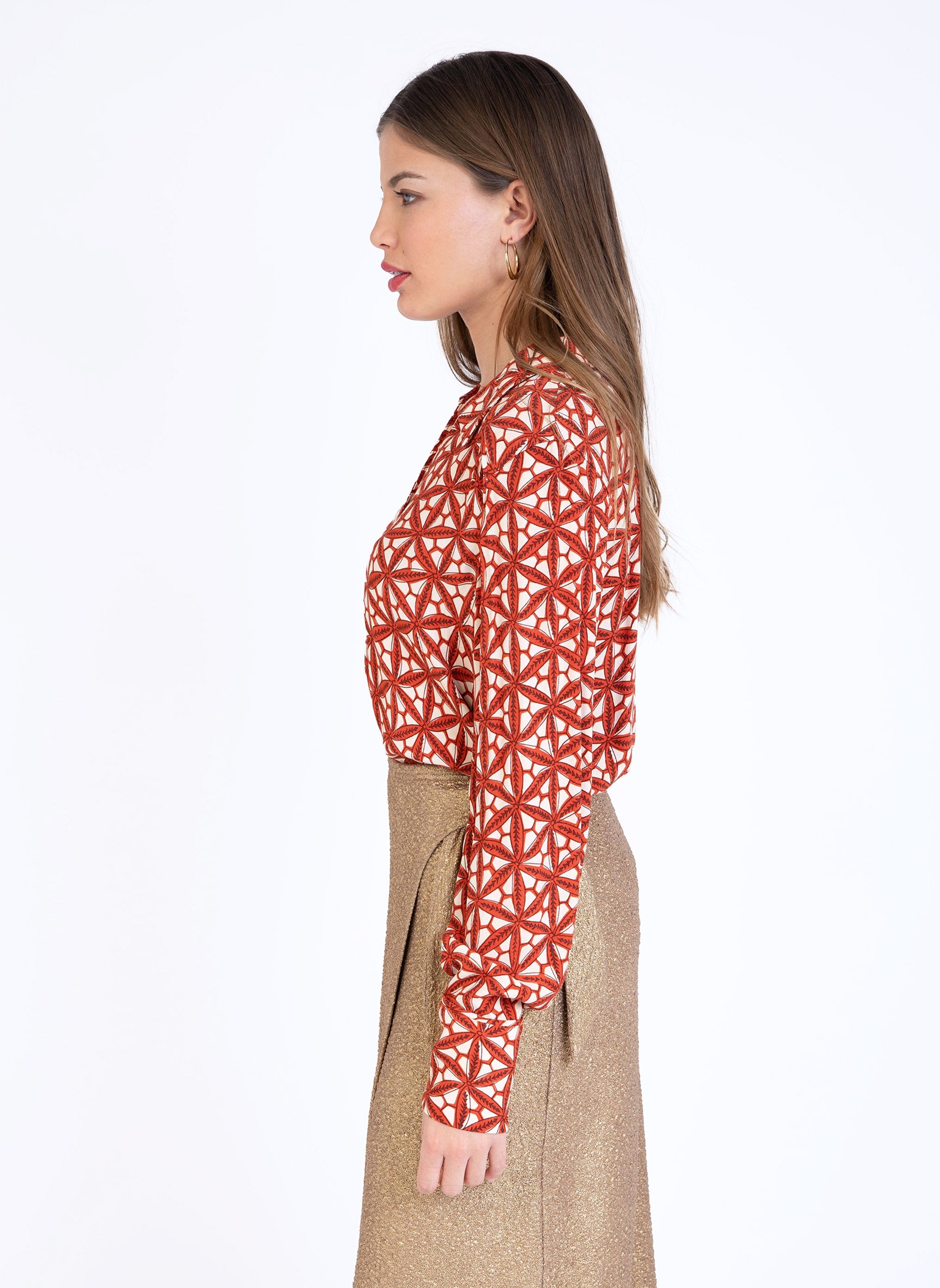 BLOUSE KATILOU badiane caramel