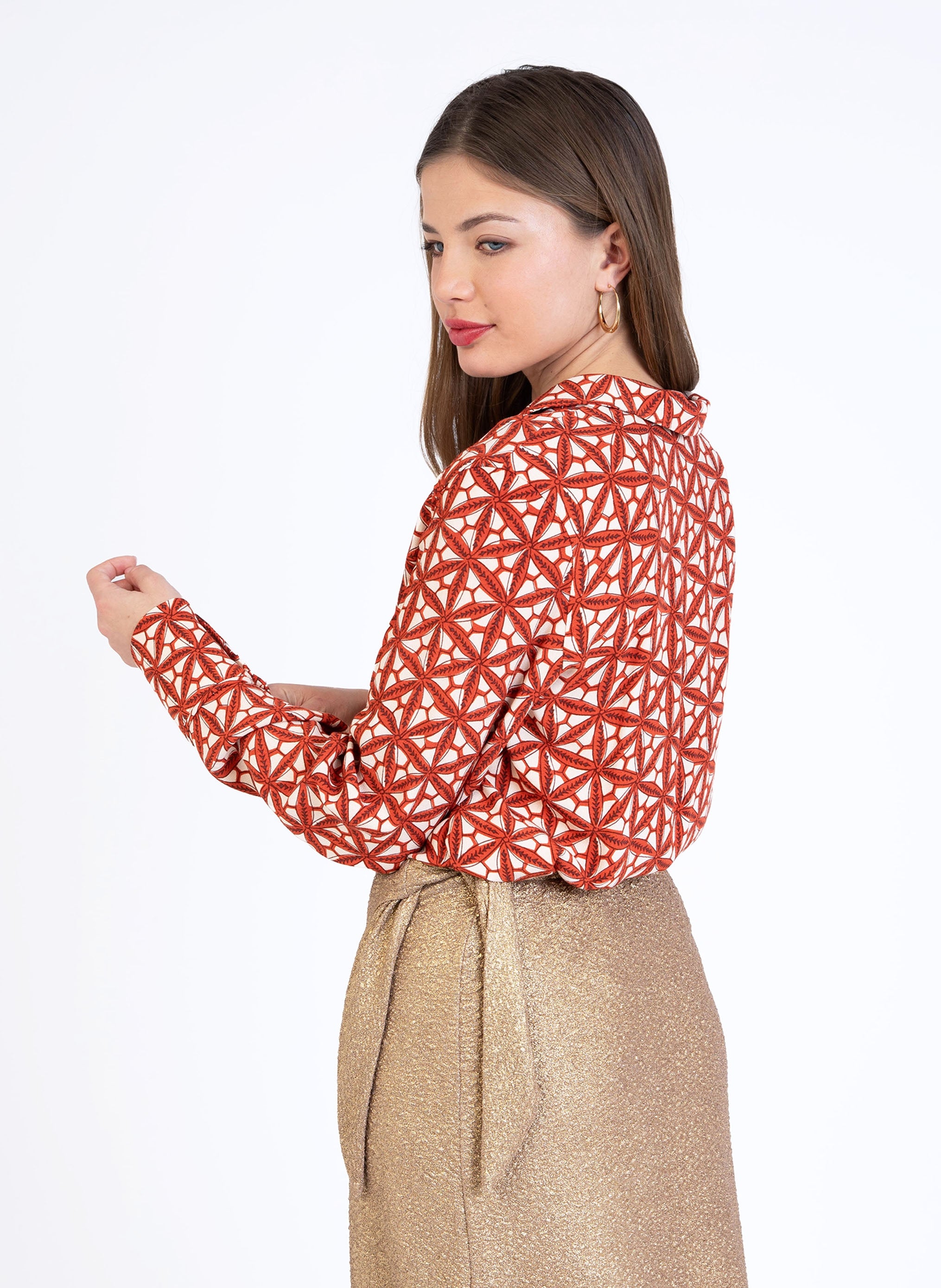 BLOUSE KATILOU badiane caramel