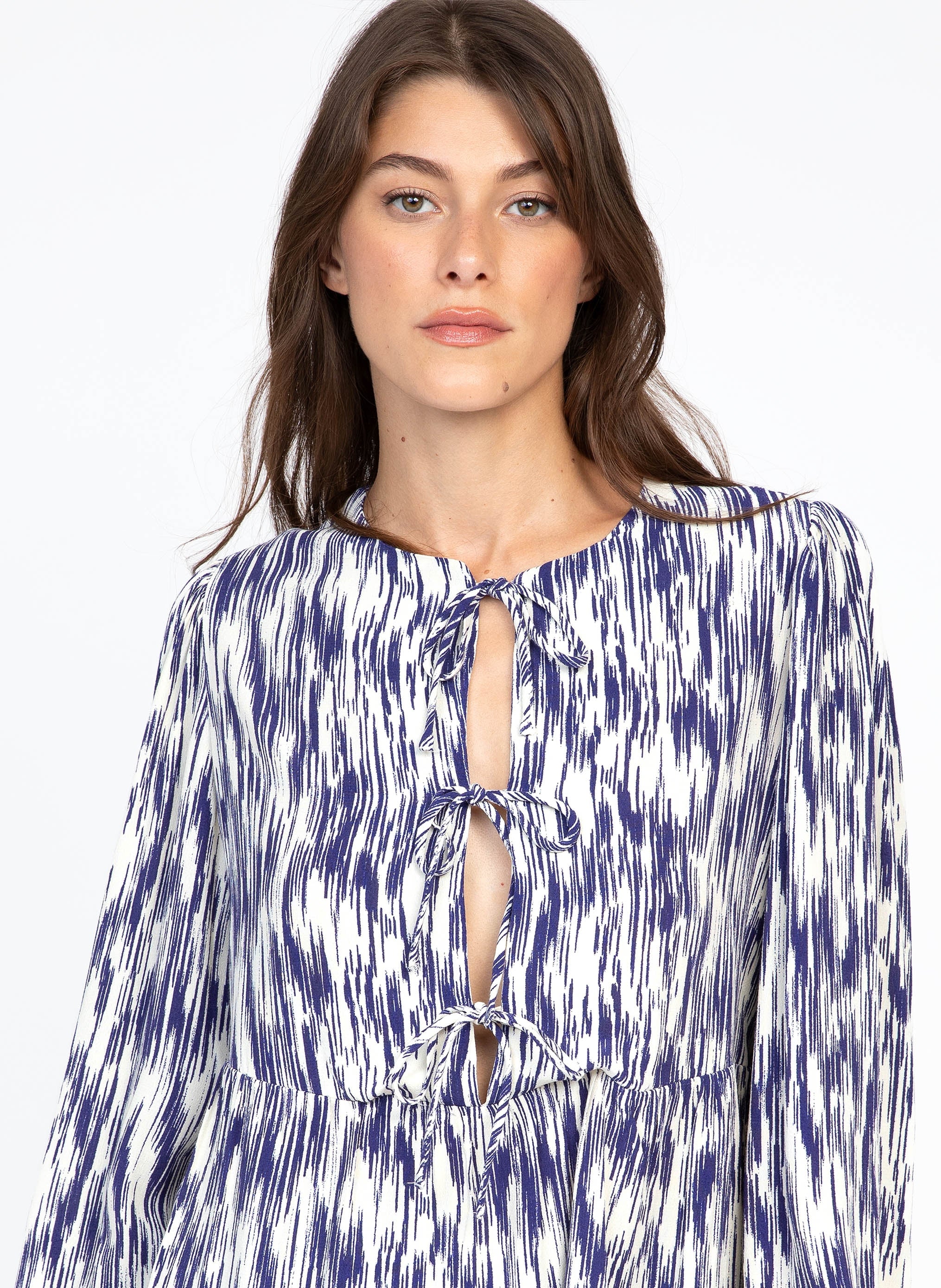 BLOUSE KAVELY biso bleu