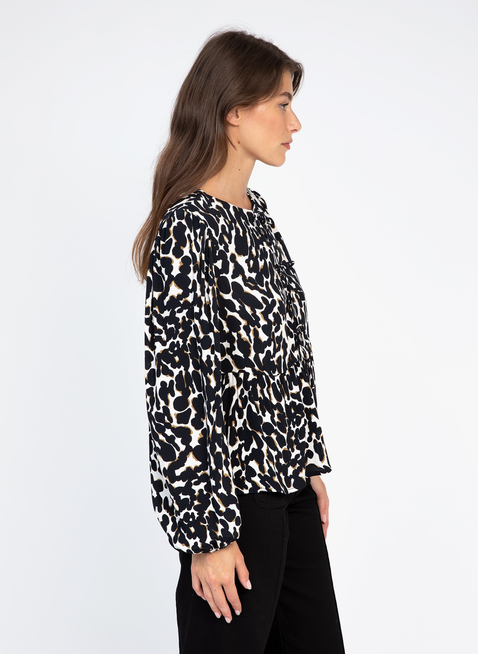 BLOUSE KAVELY bongo black