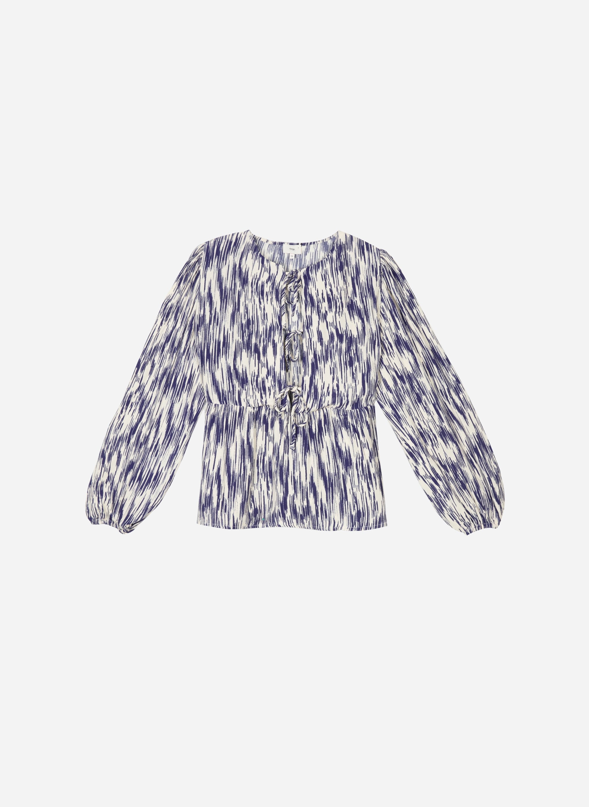 KAVELY biso azul BLOUSE