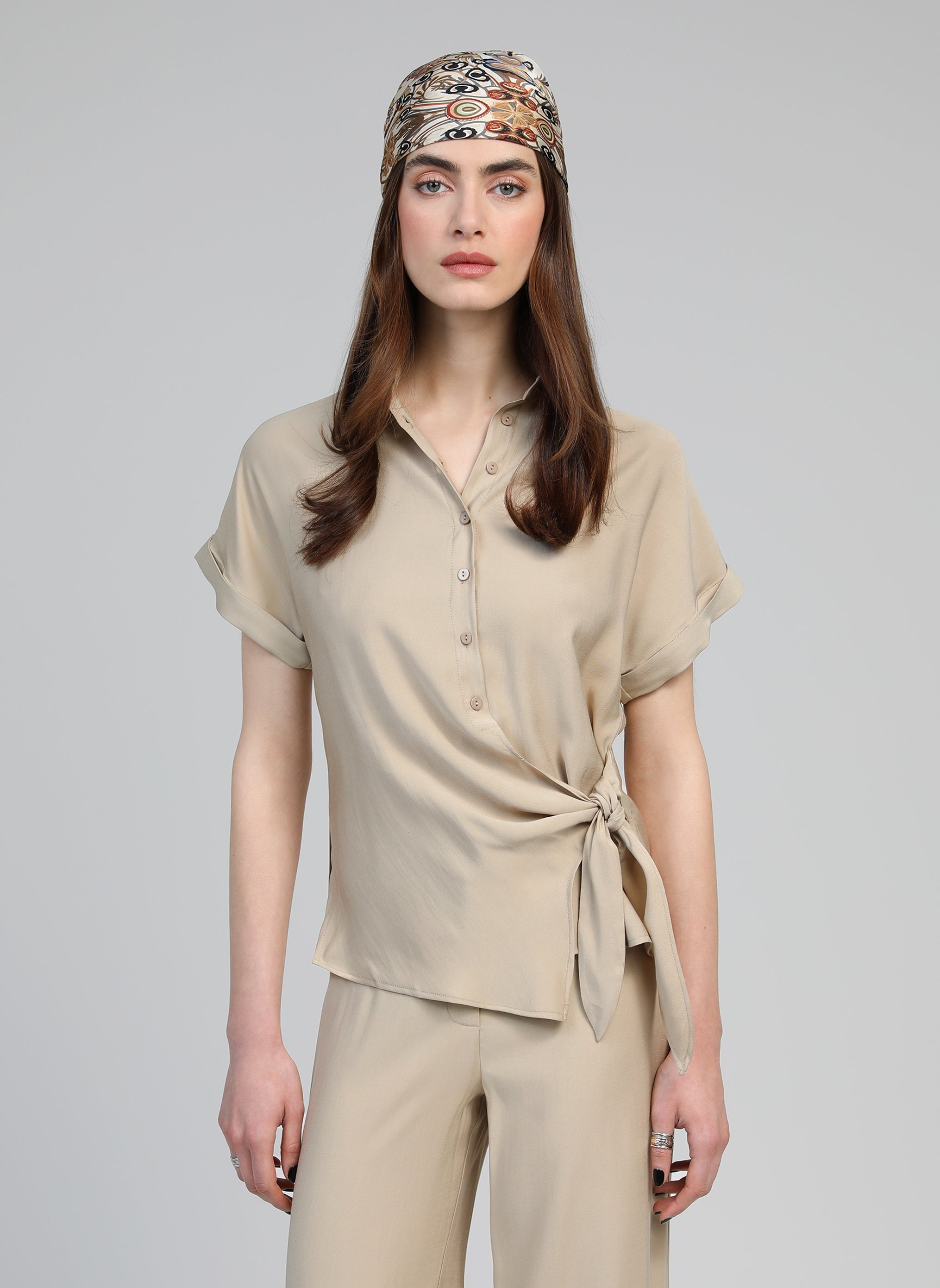 CAMISETA beige KAY