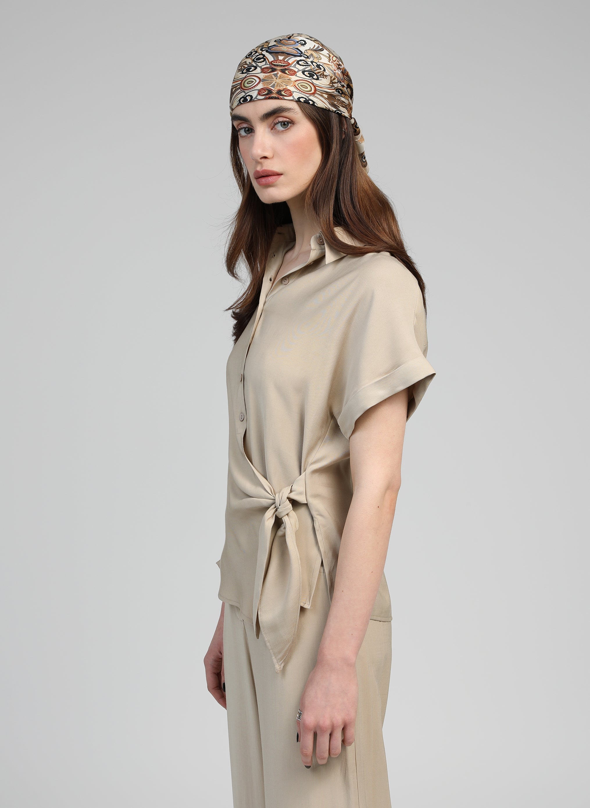 CAMISETA beige KAY