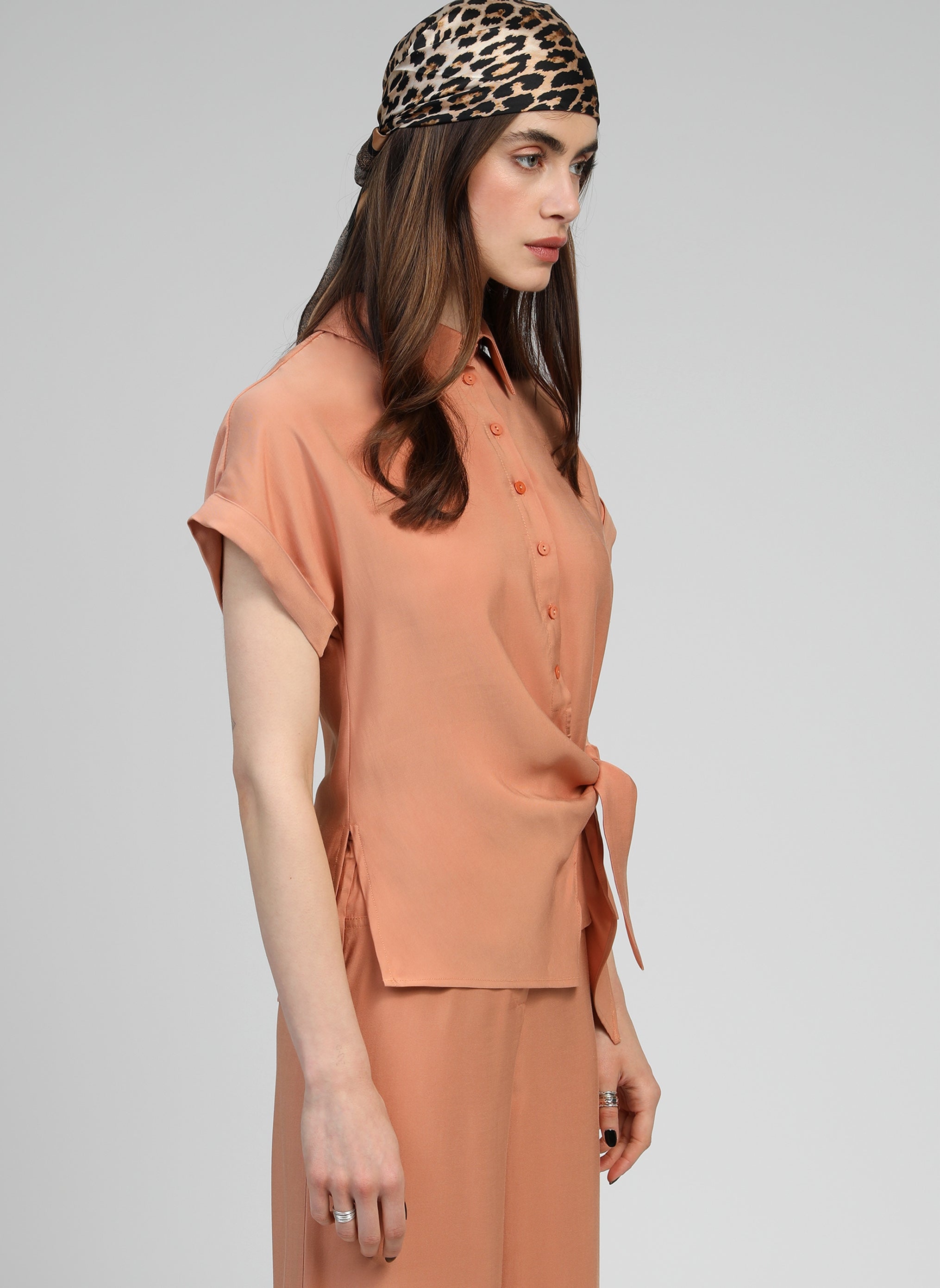 KAY terracotta SHIRT