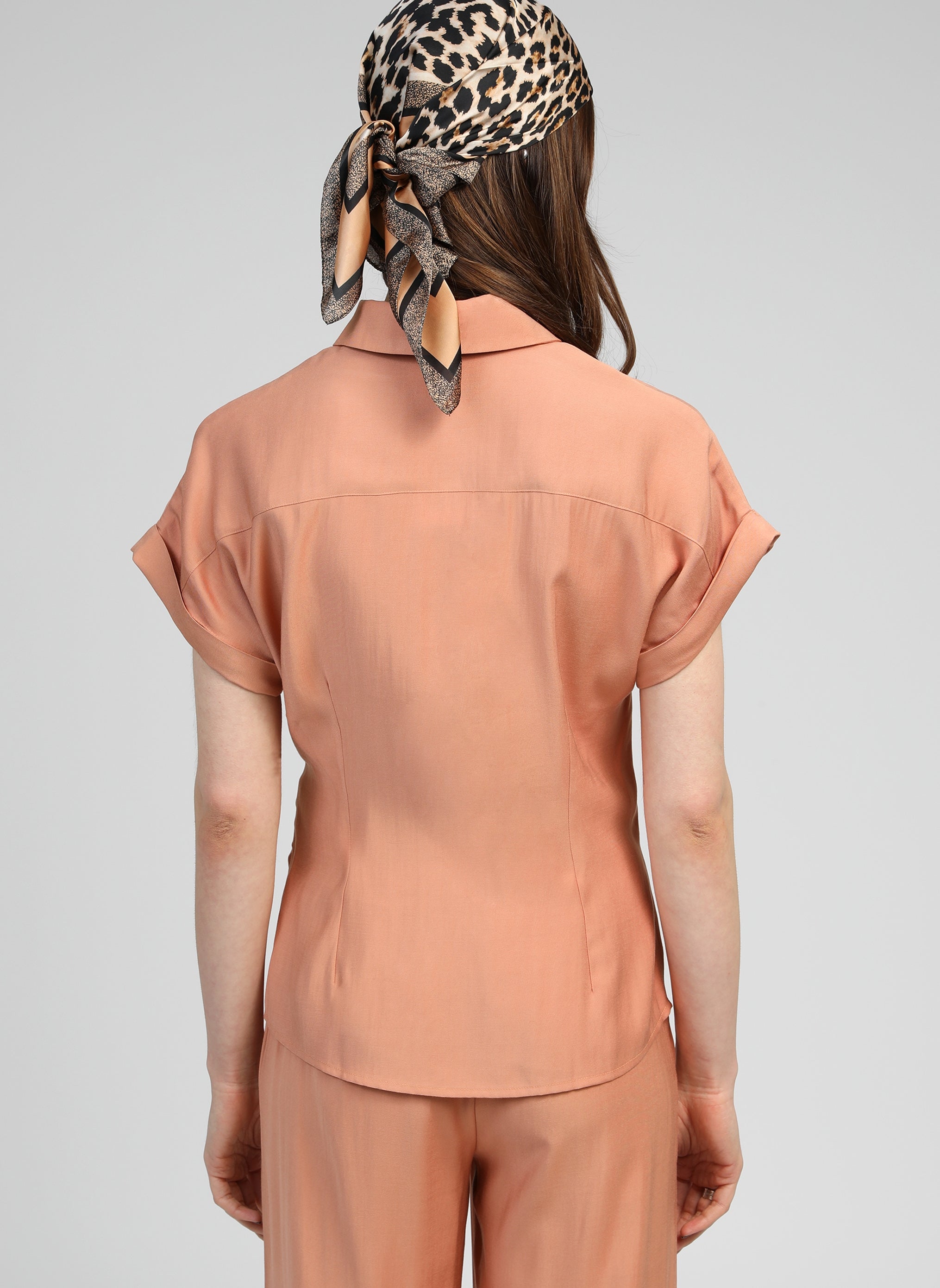 KAY terracotta SHIRT