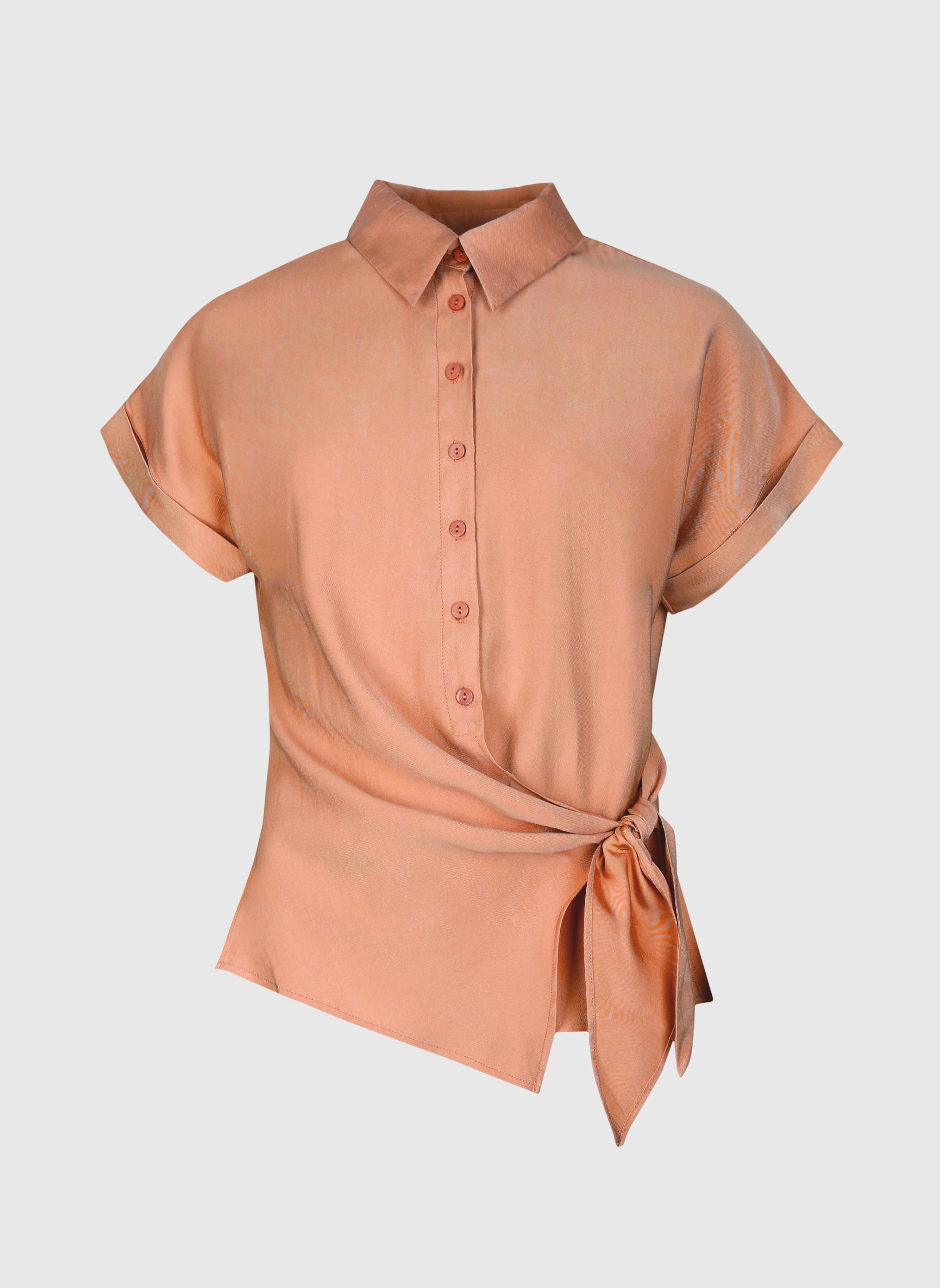 KAY terracotta SHIRT