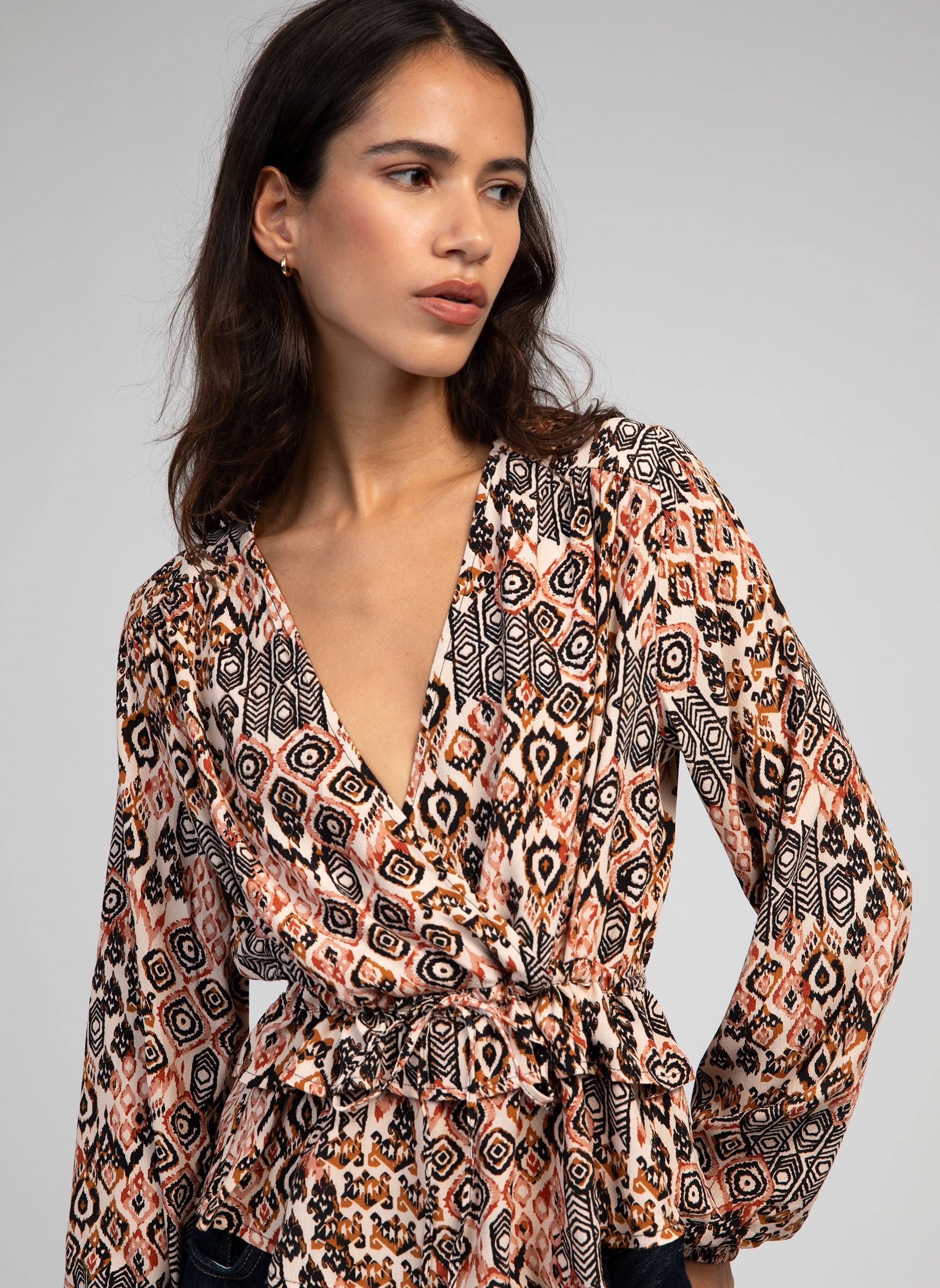 BLOUSE KAZINA belita powder