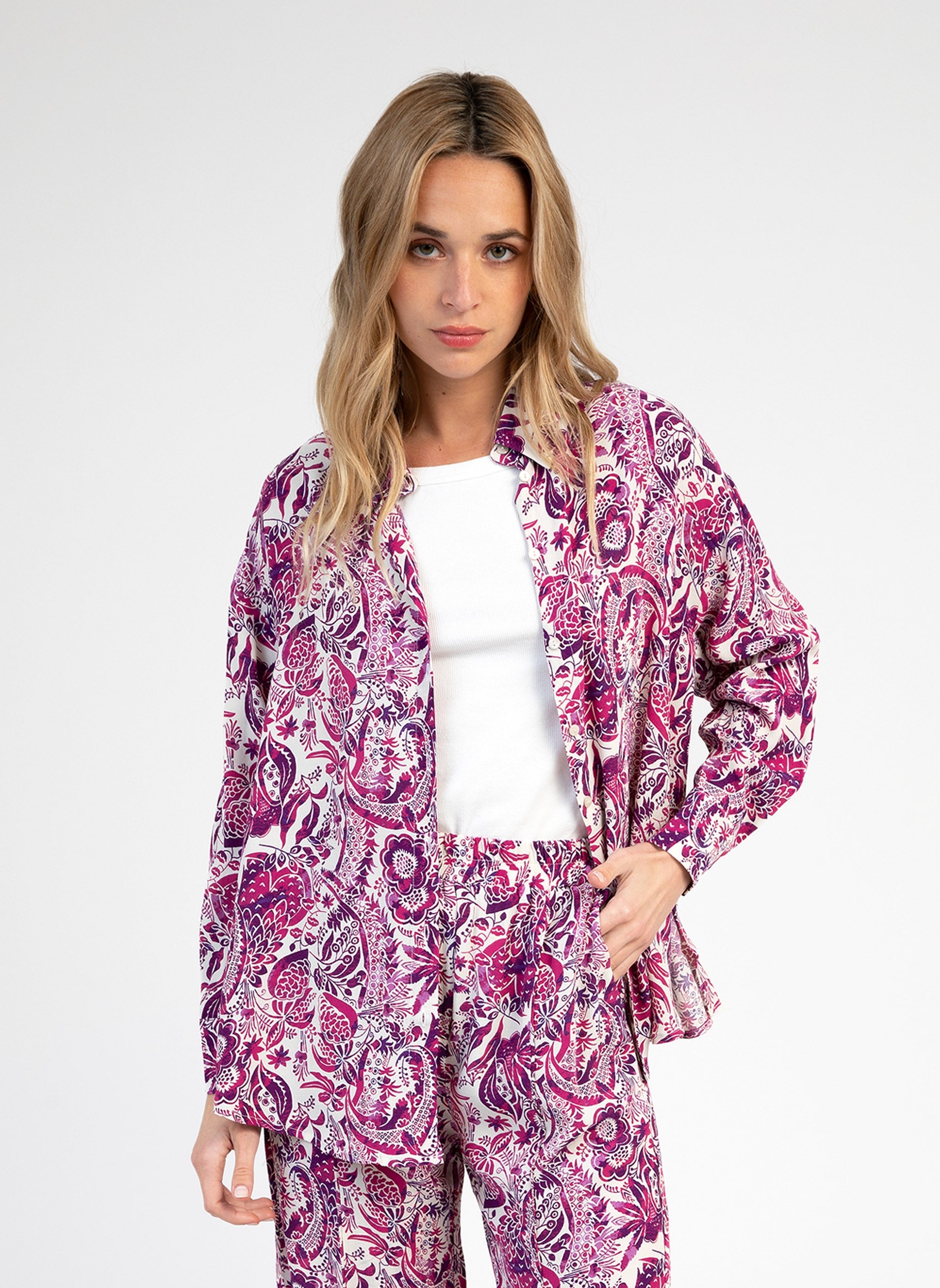 KEMA SHIRT amandine purple