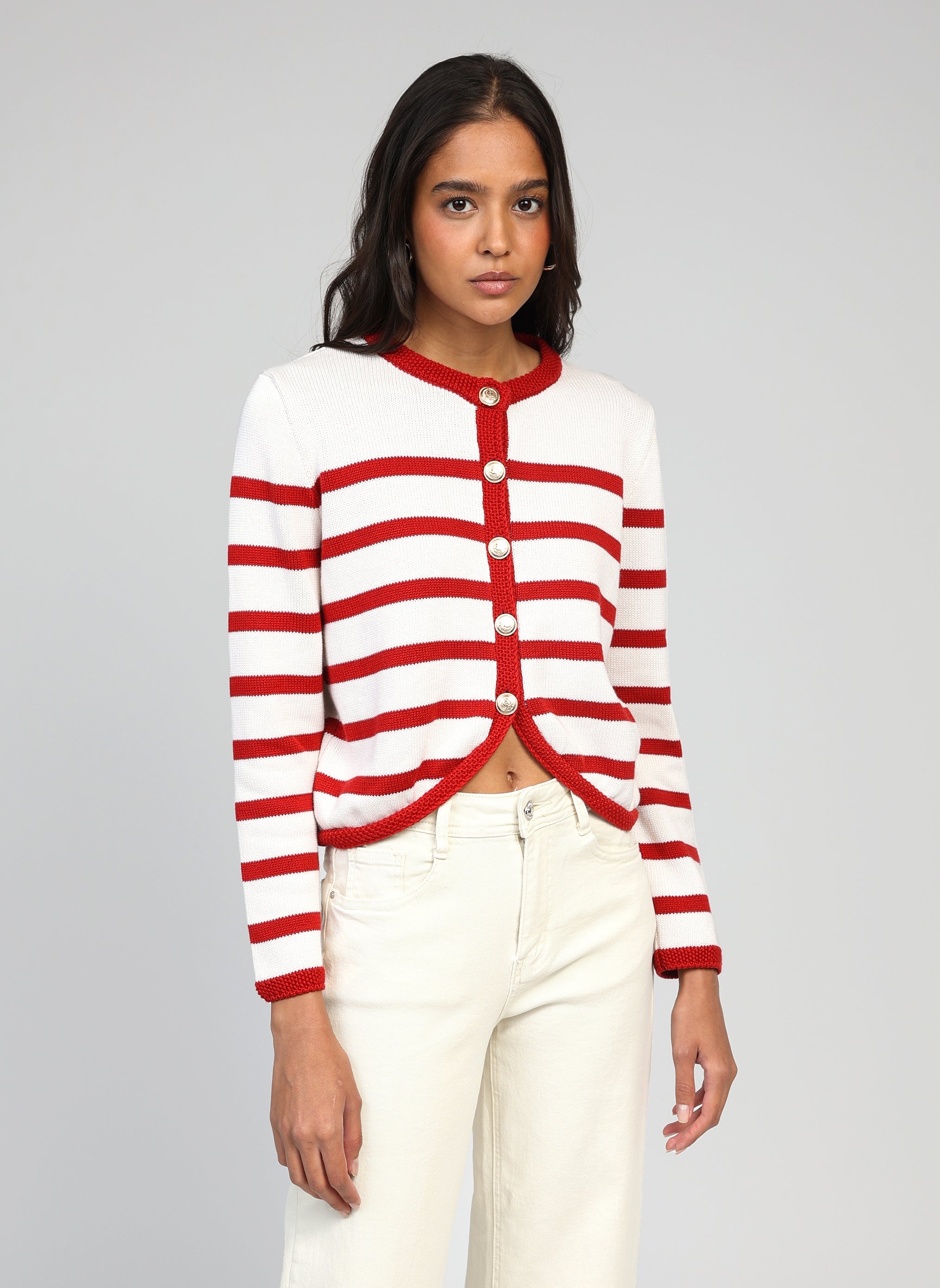 LABIBA CARDIGAN cereza