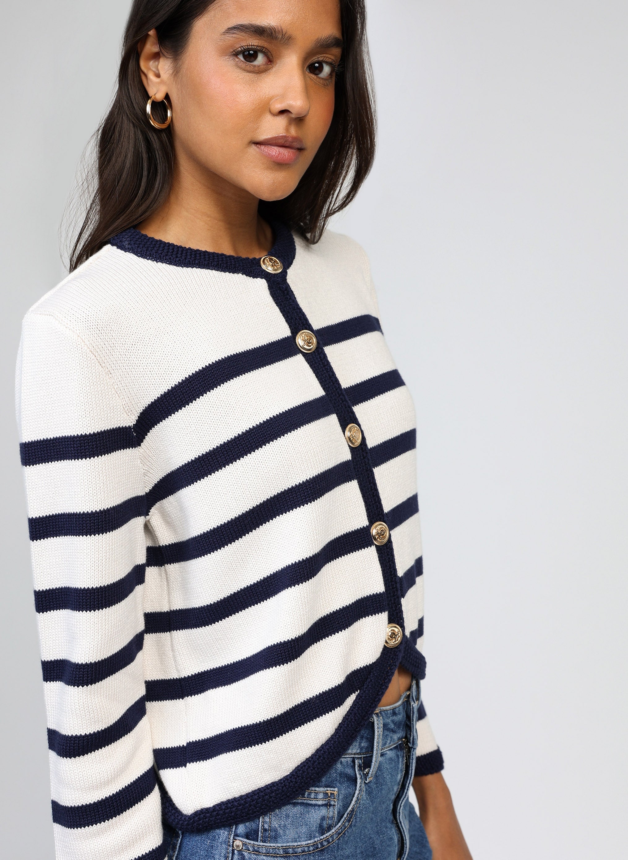 CARDIGAN LABIBA ecru